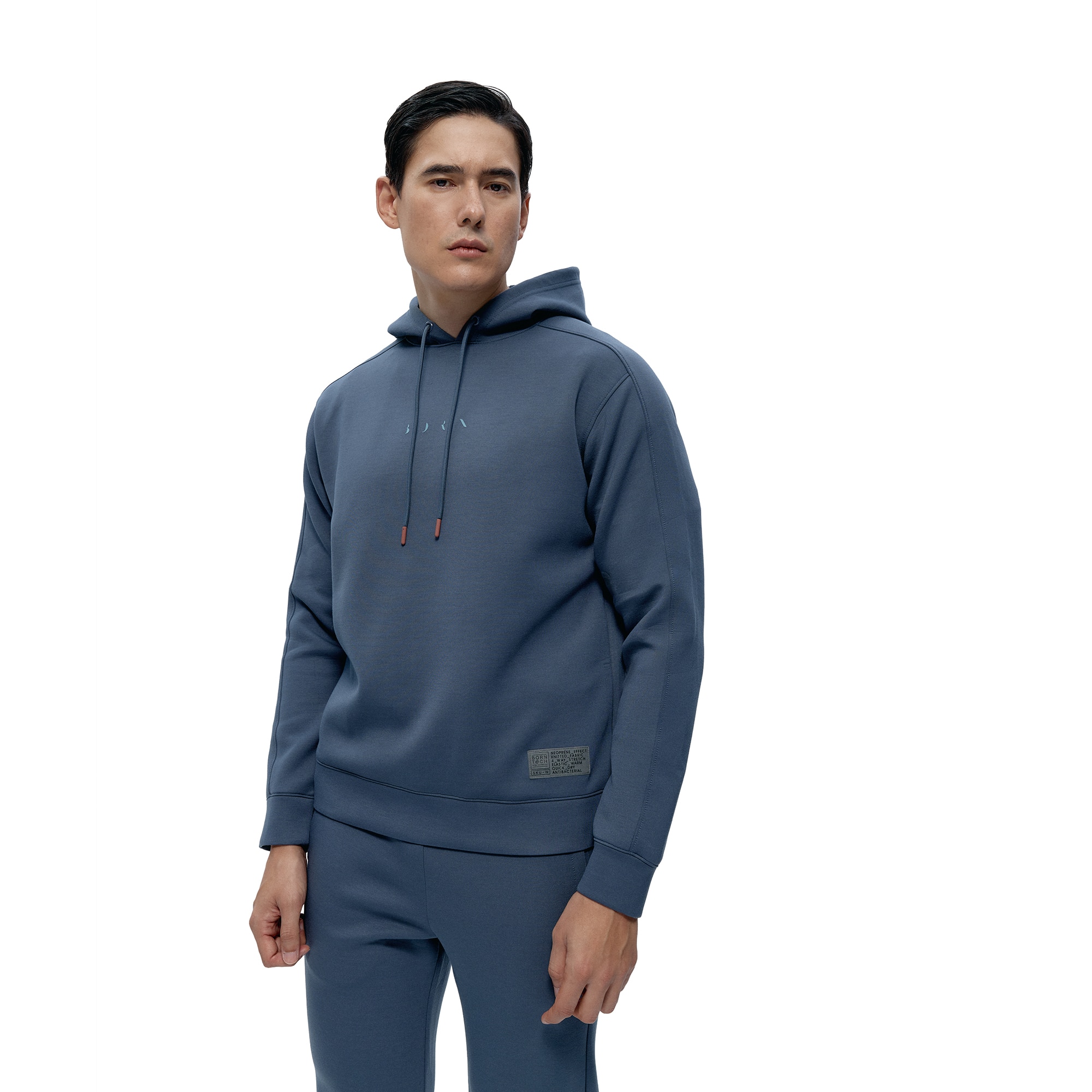 Born Sudadera de hombre Lomond Lite Living Yoga Negro