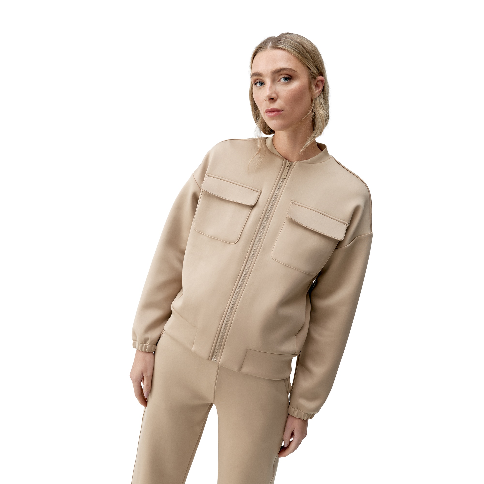 Born Chaqueta de mujer Graft Living Yoga Verde pardo