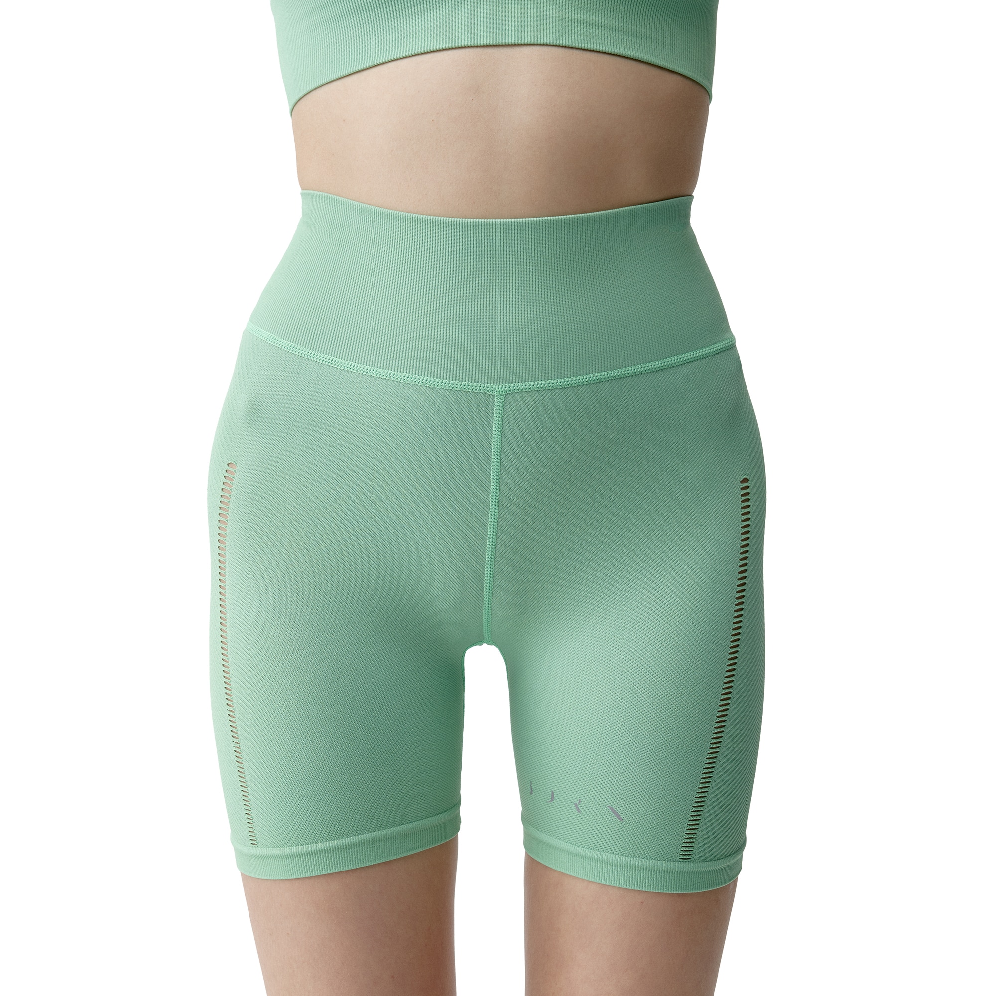 Born Short de mujer Sunset Living Yoga Verde claro