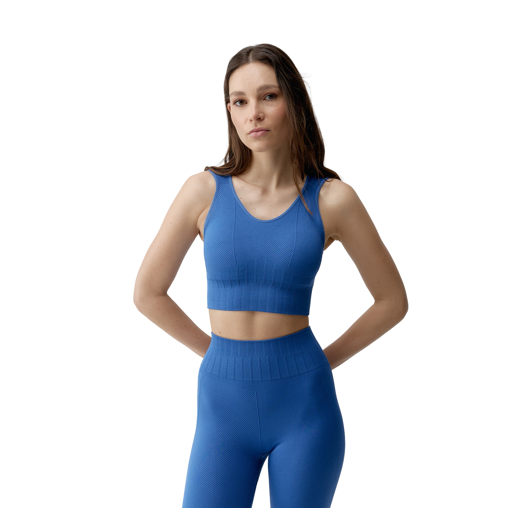 Born Top deportivo de mujer Annapurna Living Yoga Beige