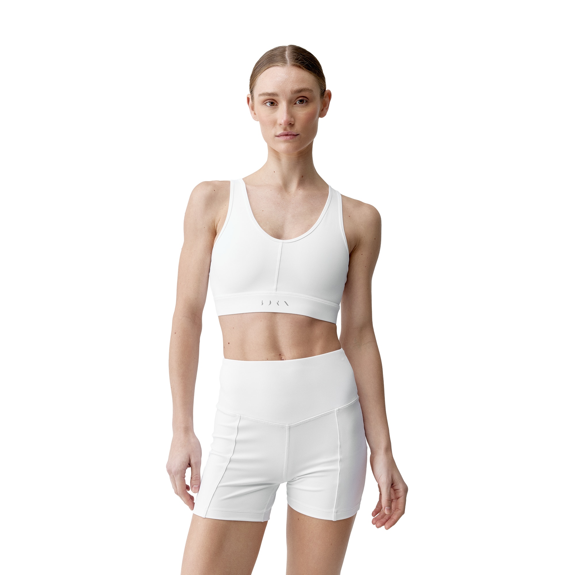 Born Top deportivo de mujer Deo Living Yoga Azul celeste