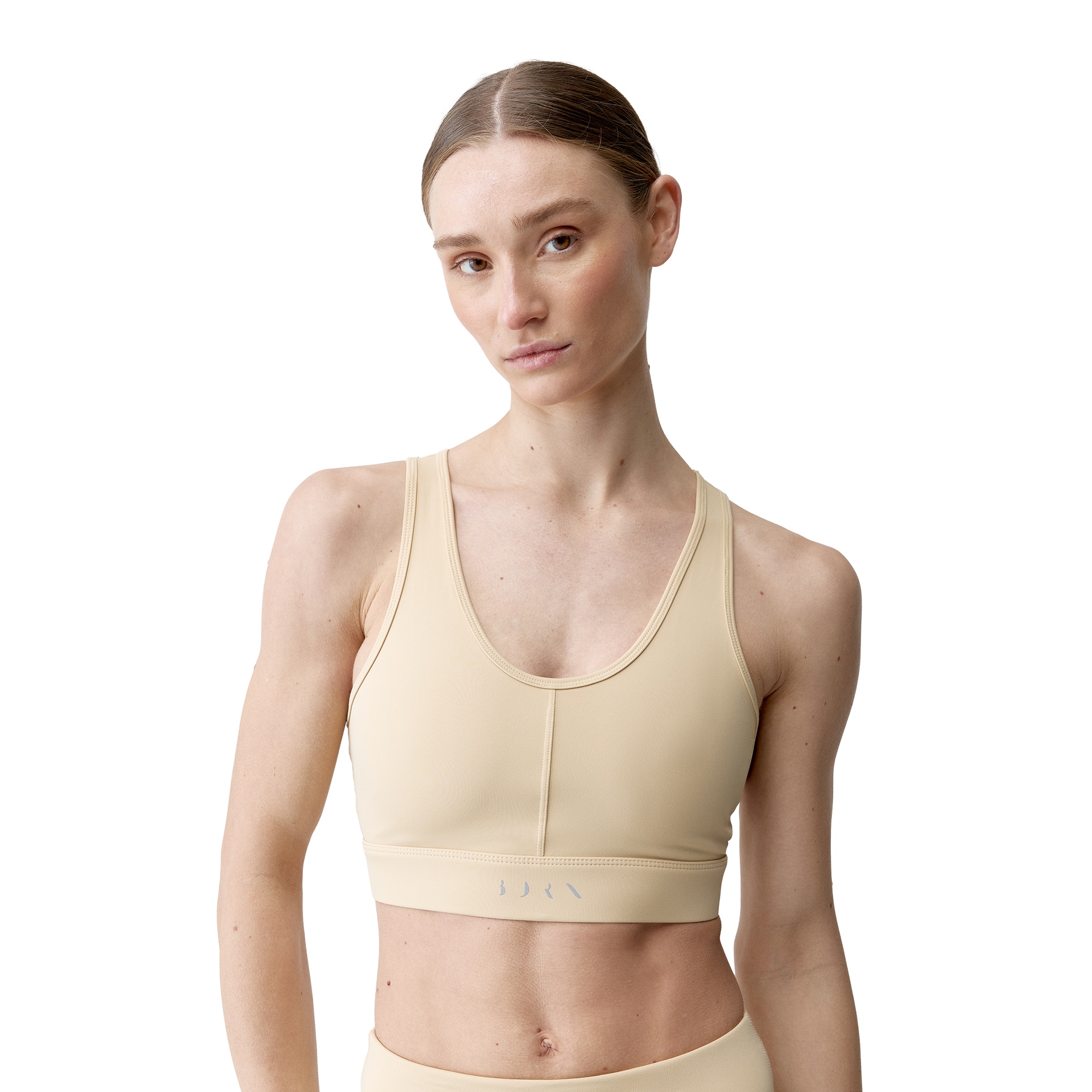 Born Top deportivo de mujer Deo Living Yoga Azul celeste