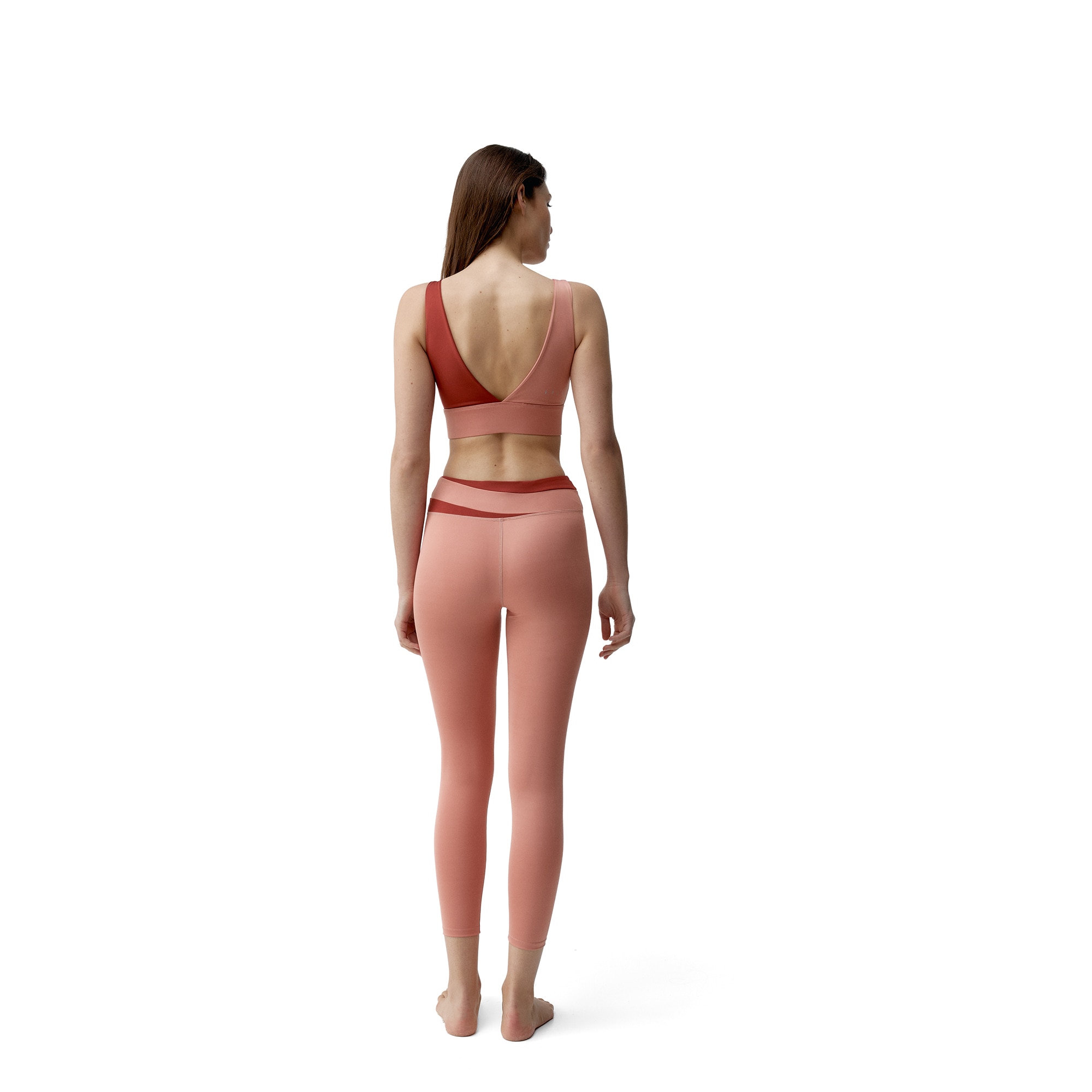 Malla de mujer Kate Born Living Yoga - Naranja volcanico Naranja volcanico-7