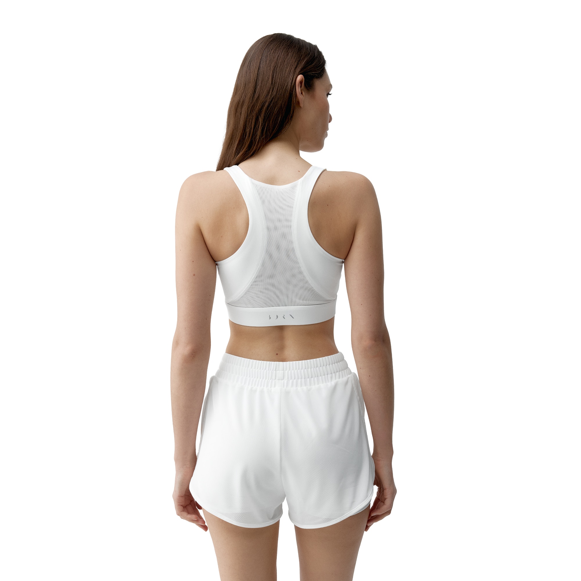Top deportivo de mujer Padma 2,0 Born Living Yoga - Blanco hielo Blanco hielo-2