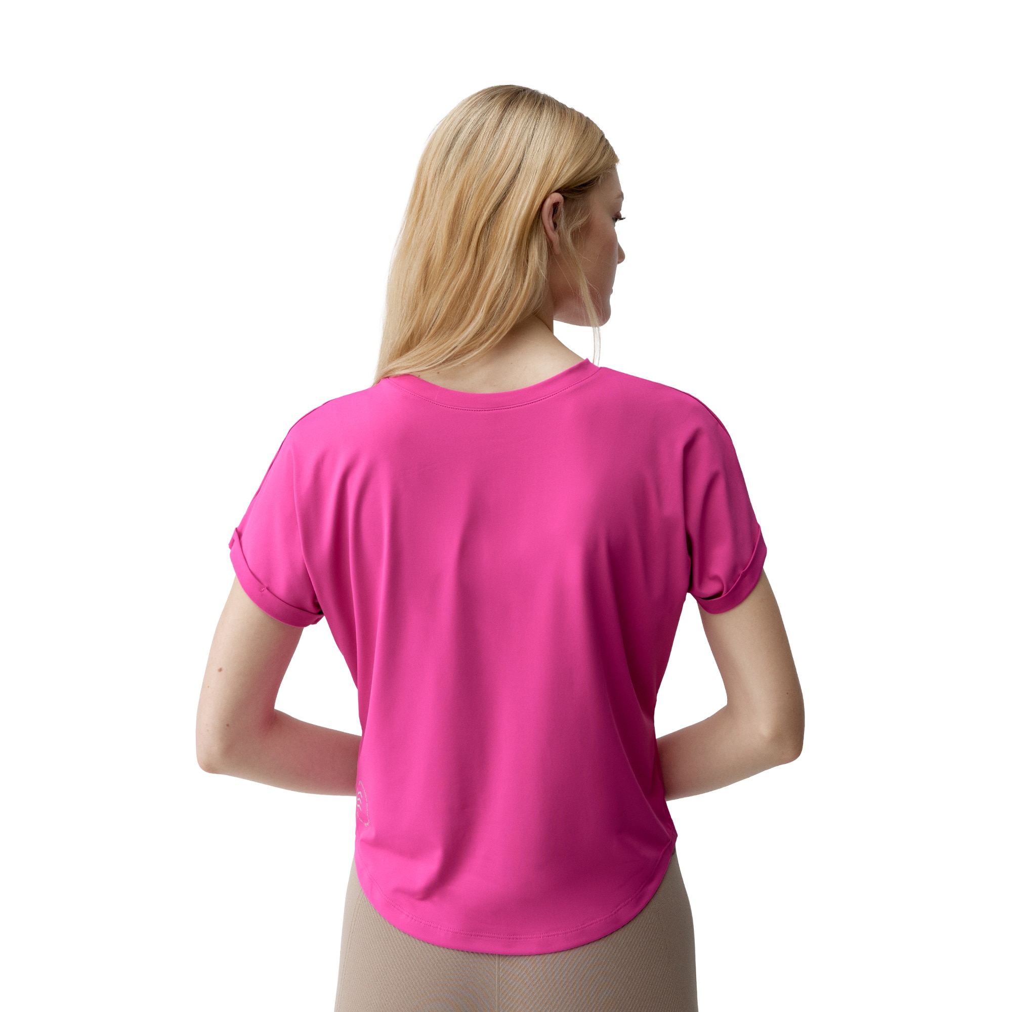 Camiseta de mujer Azami Born Living Yoga - Fucsia Fucsia-2