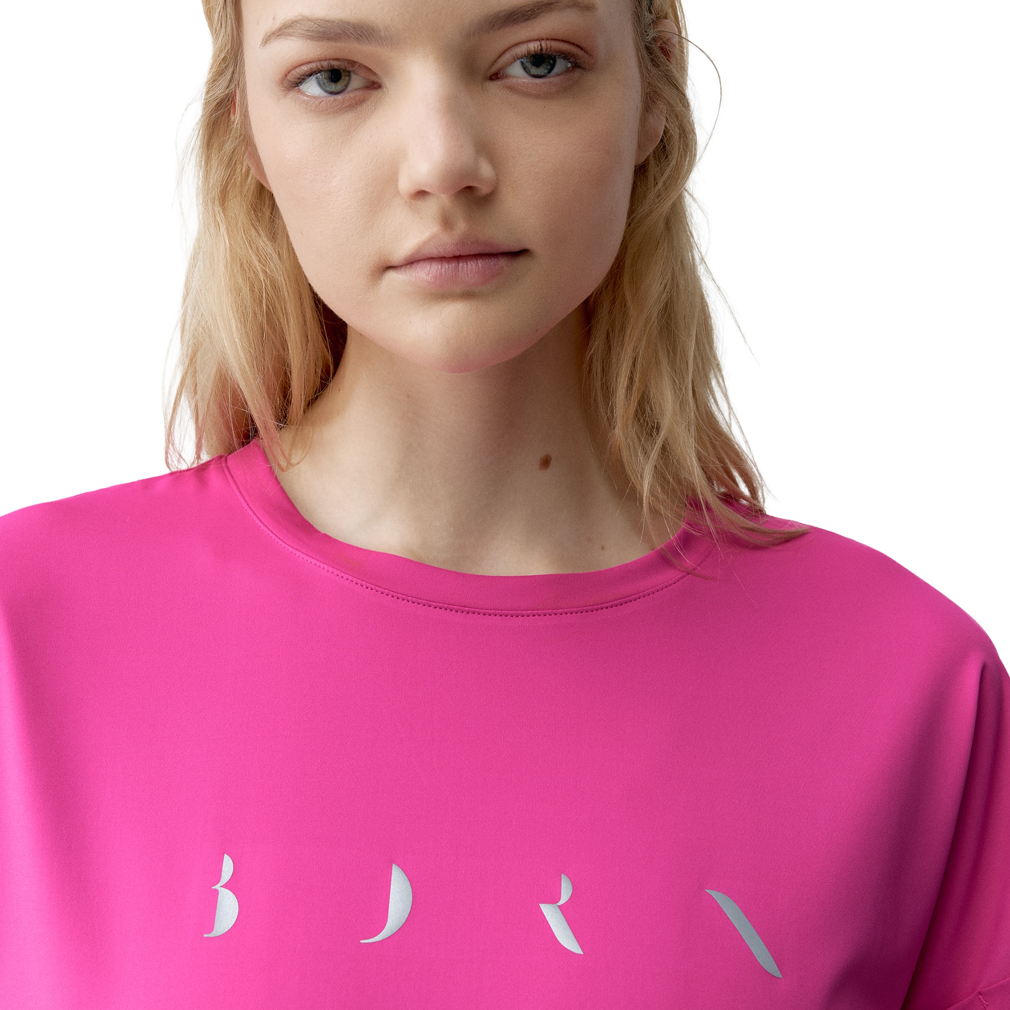 Camiseta de mujer Azami Born Living Yoga - Fucsia Fucsia-3