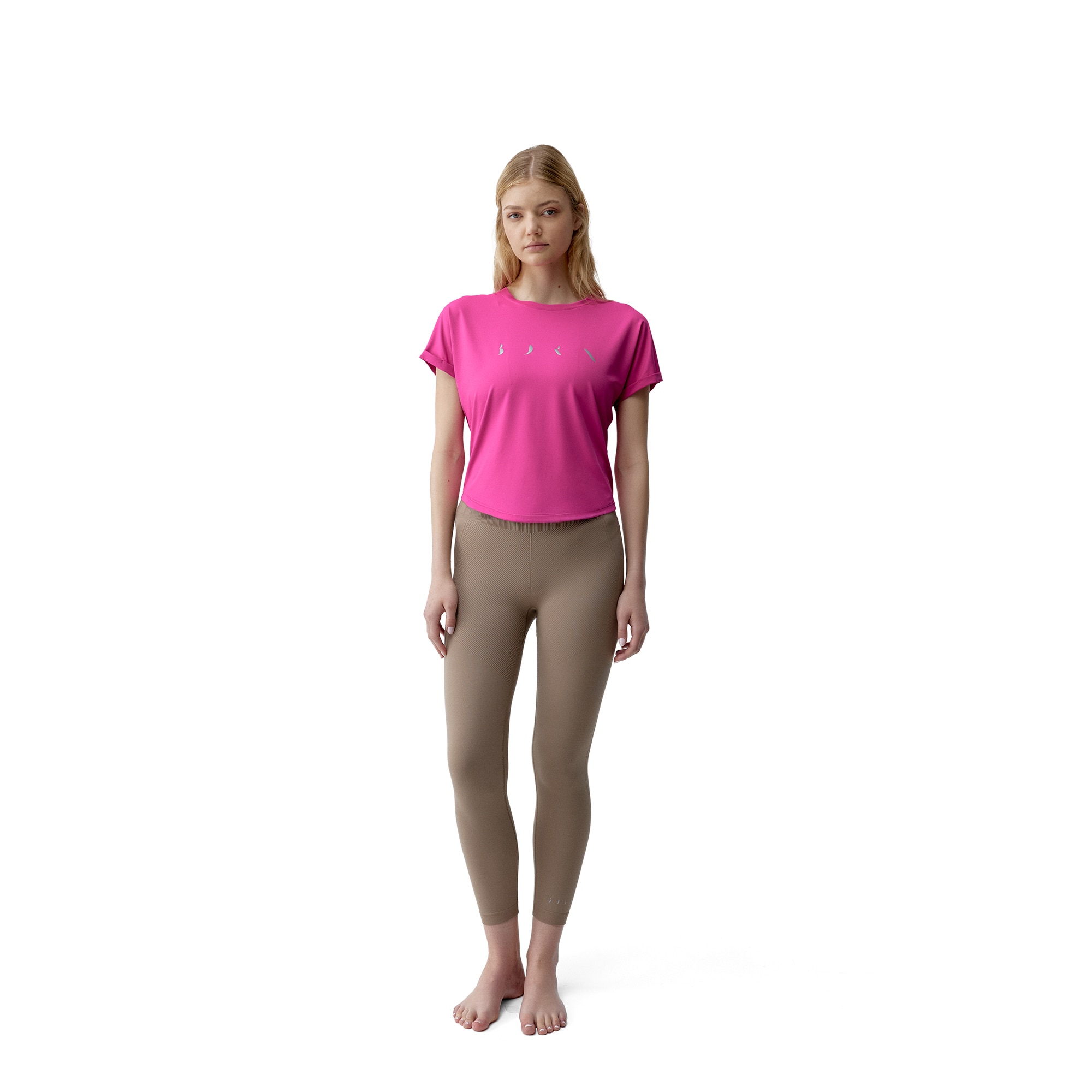 Camiseta de mujer Azami Born Living Yoga - Fucsia Fucsia-5