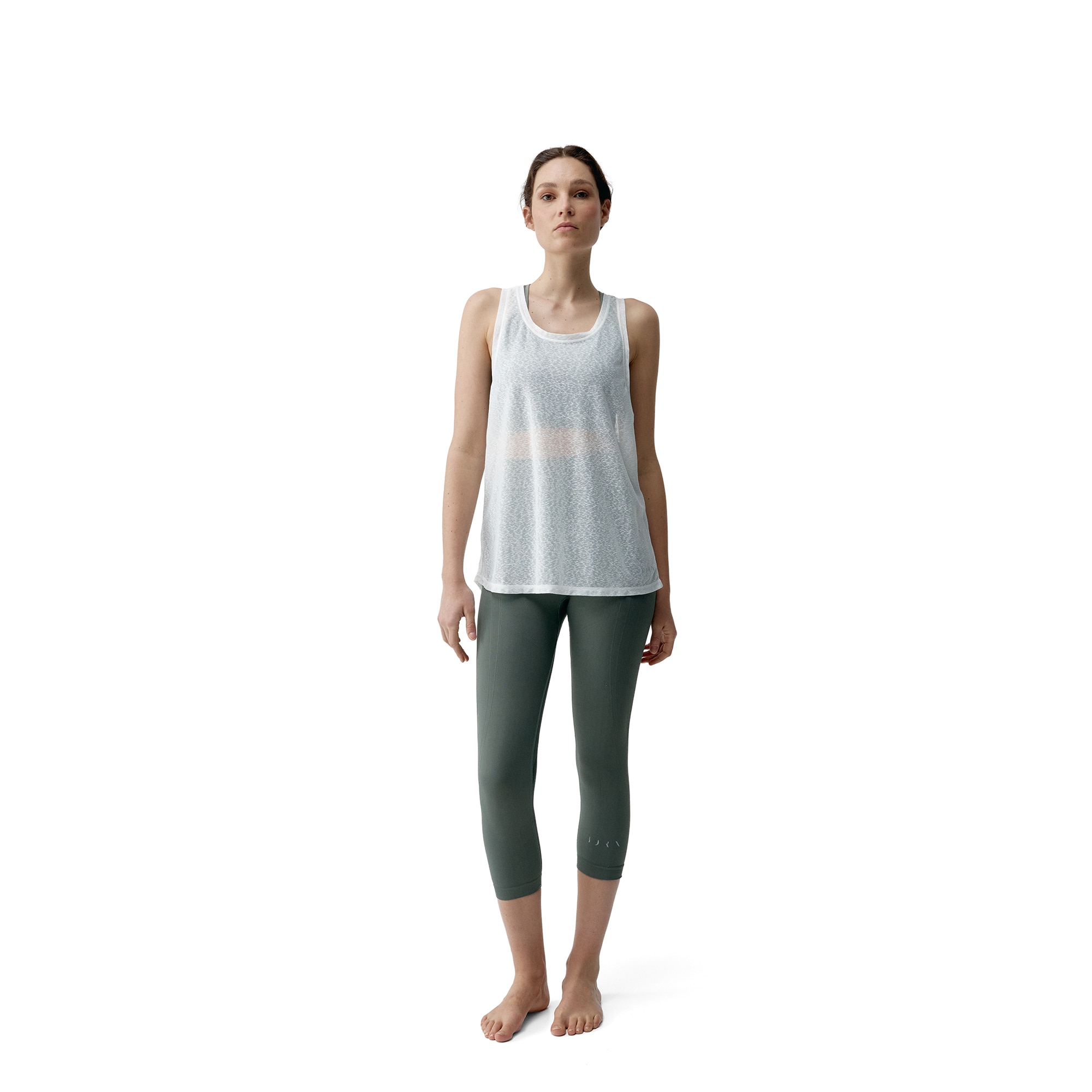 Camiseta de Mujer Ada 2.0 BORN - Blanco Blanco-4