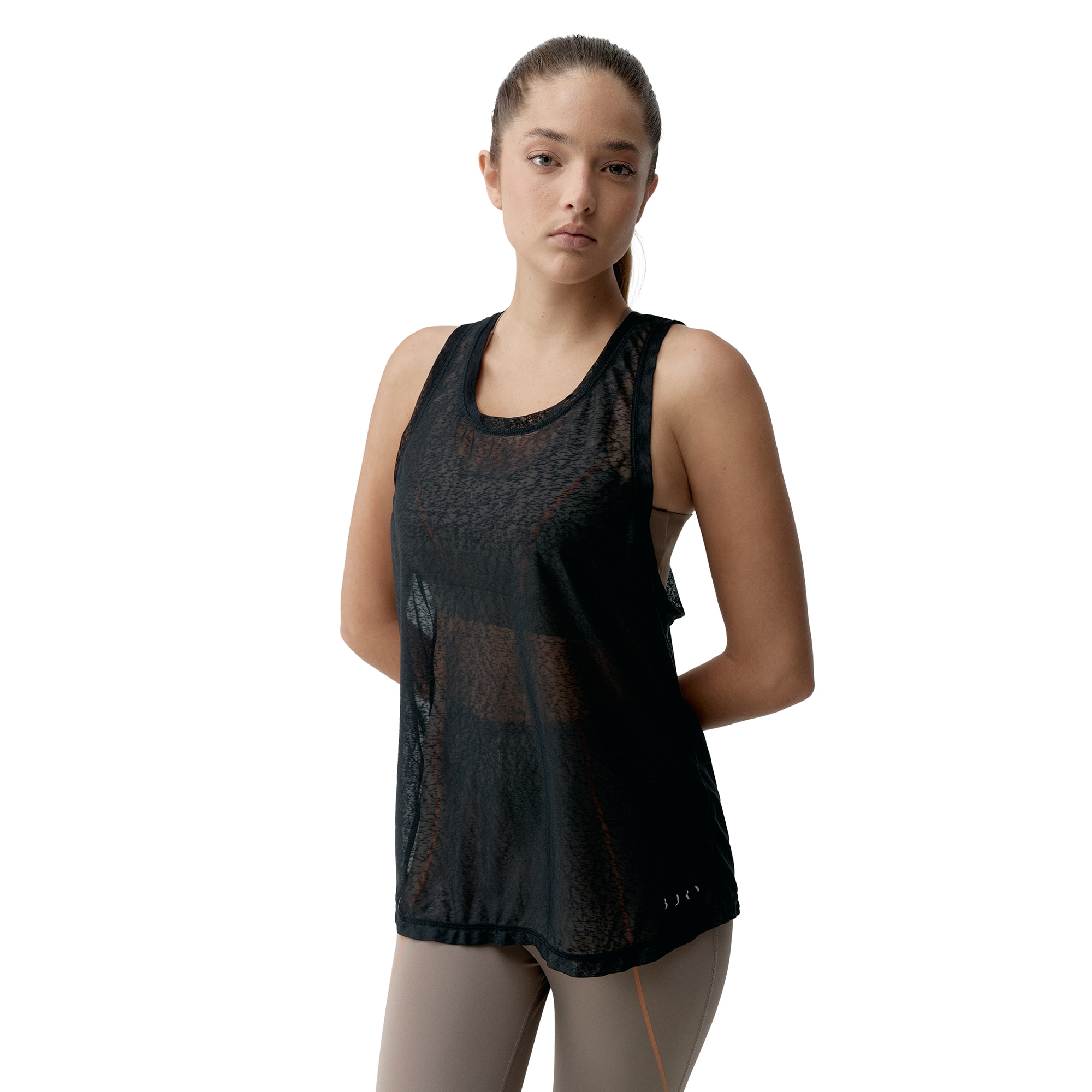 Camiseta de Mujer Ada 2.0 BORN - Negro Negro-1
