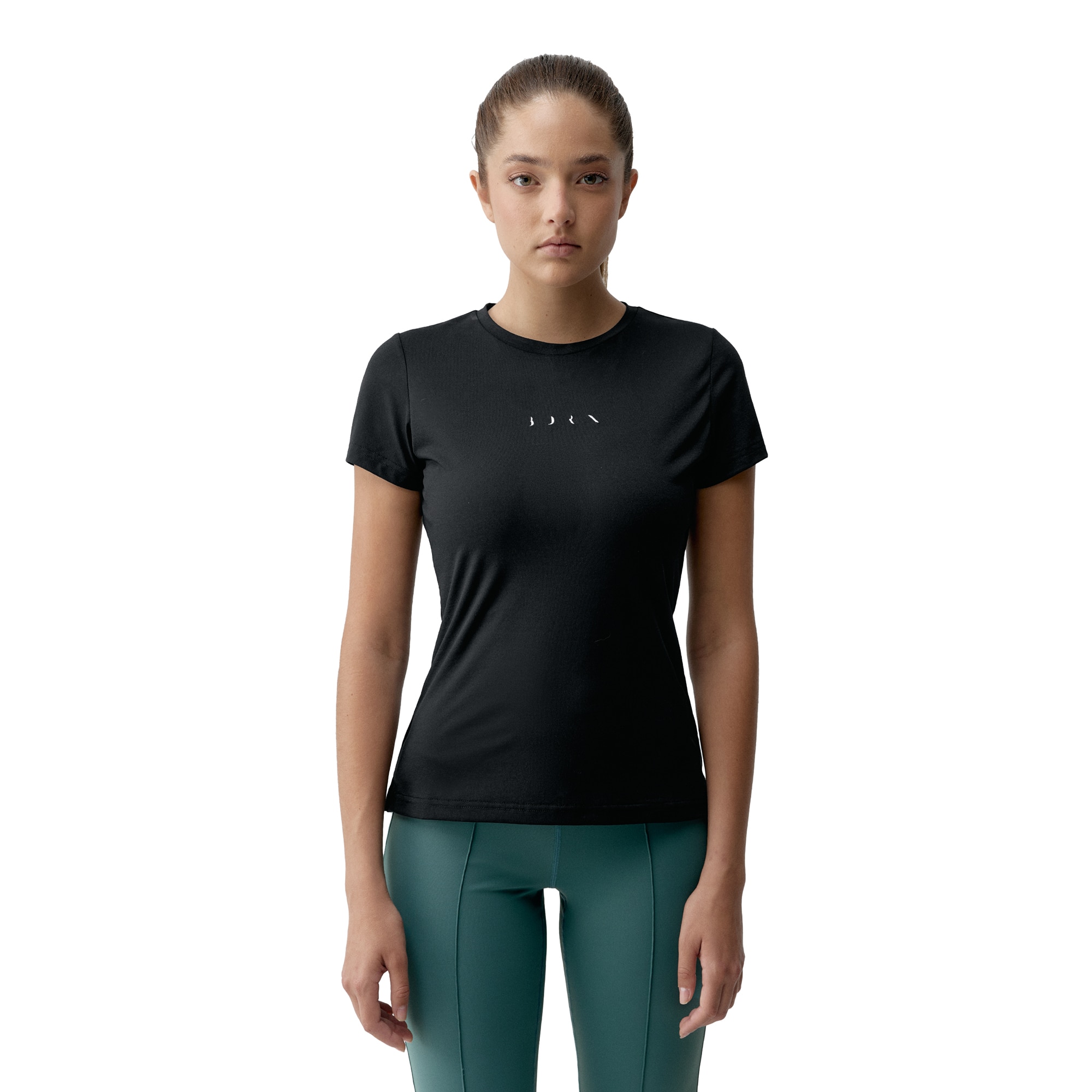 Born Camiseta de mujer Born4me Living Yoga Negro