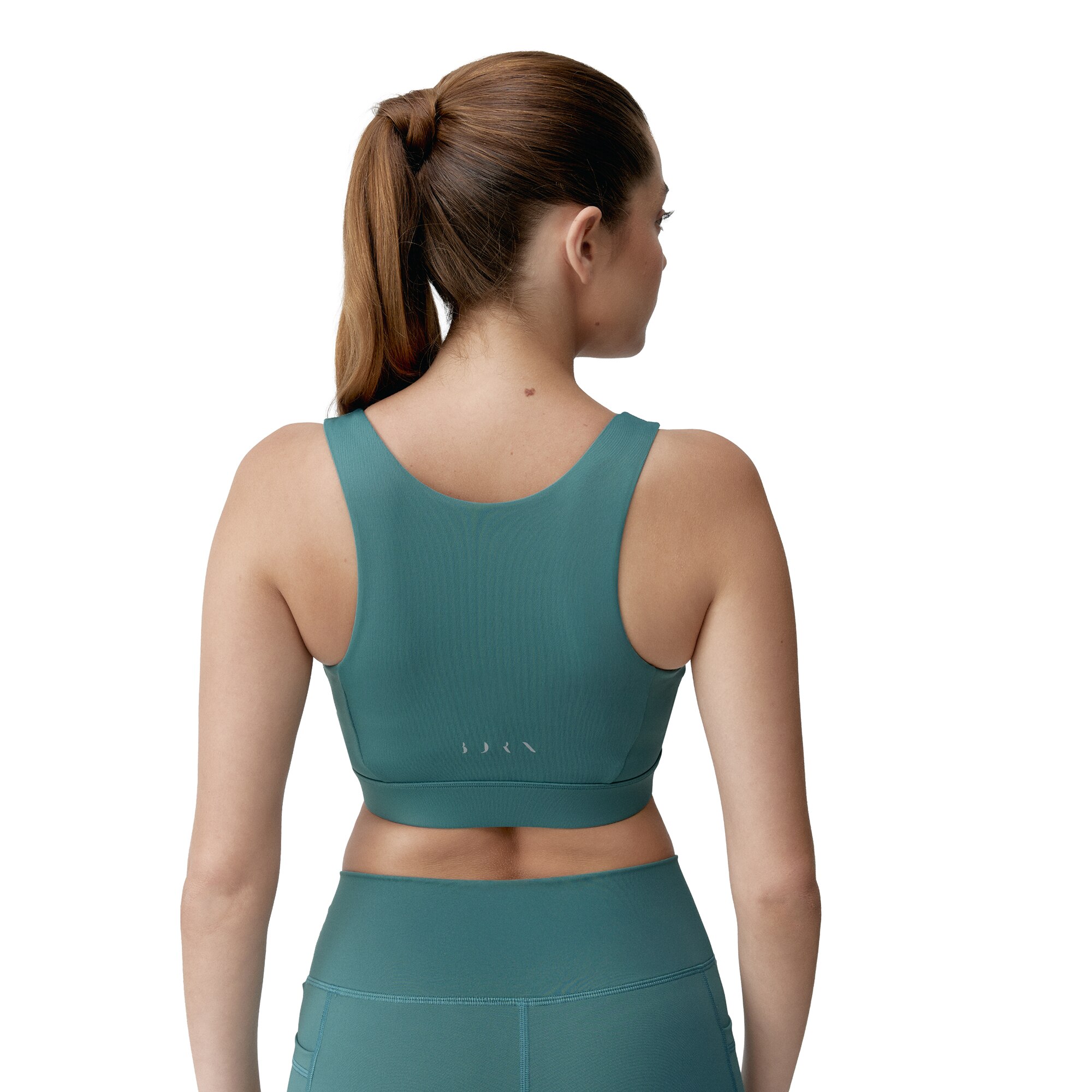 Top deportivo de mujer Eider Born Living Yoga - Verde Agua Verde Agua-4
