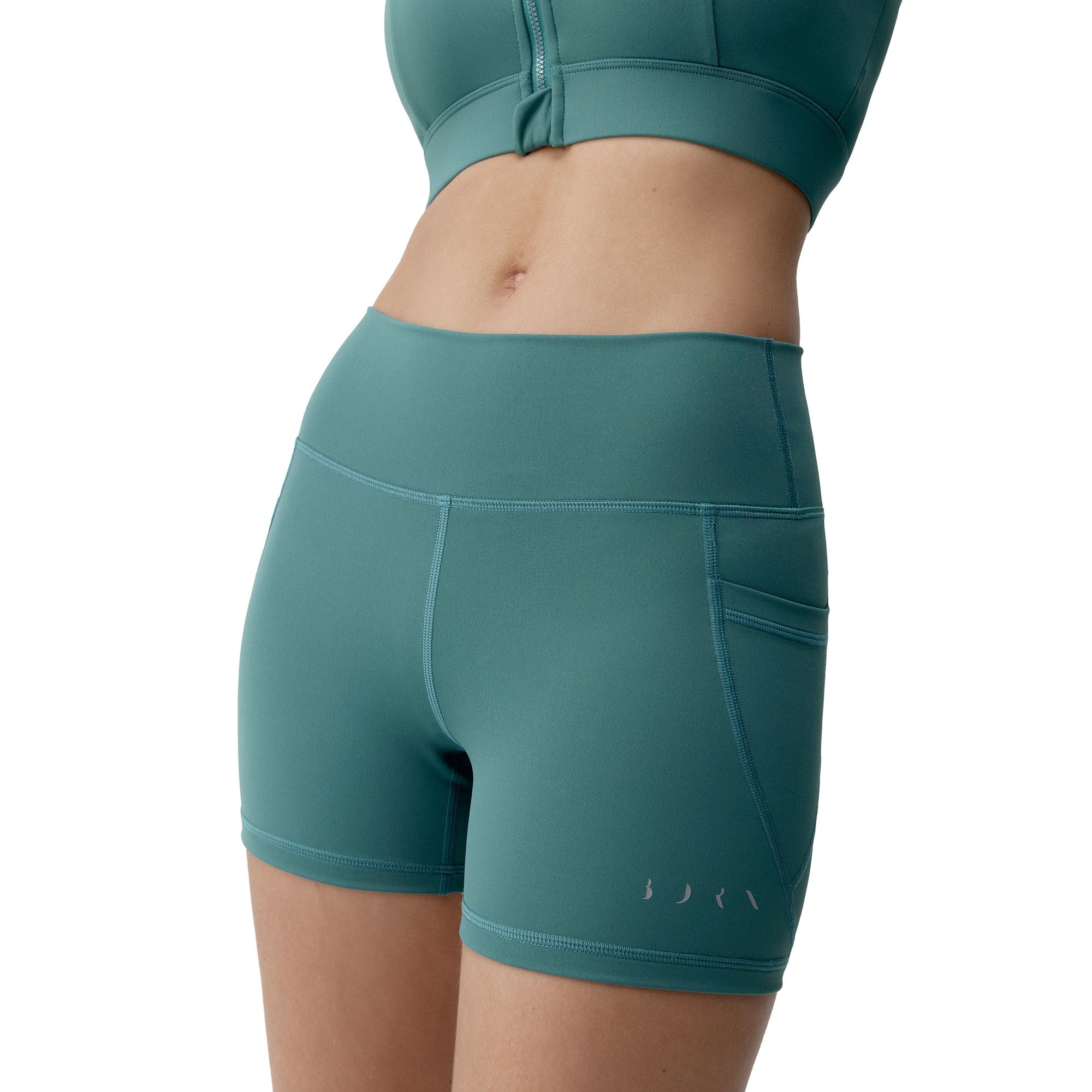 Imagen 0 de Pantalón corto de mujer Eider Born Living Yoga Verde Agua