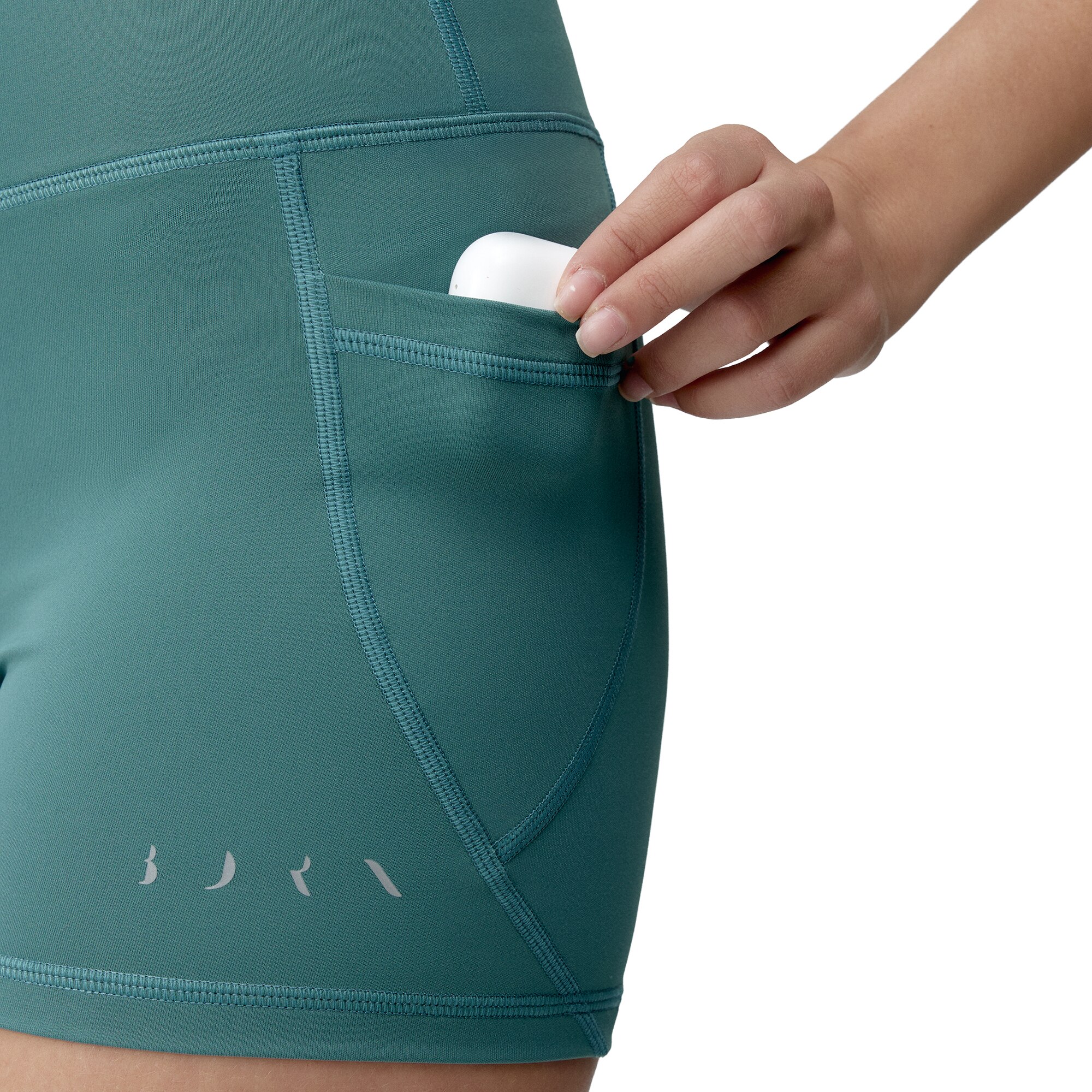 Pantalón corto de mujer Eider Born Living Yoga - Verde Agua Verde Agua-3