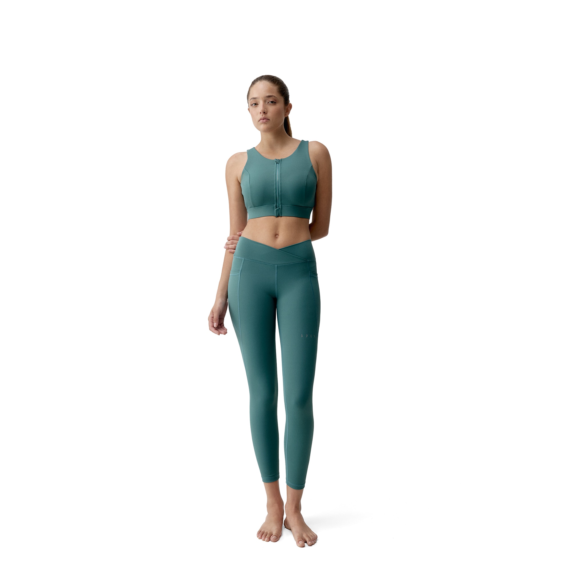 Imagen 5 de Malla de mujer Eider Born Living Yoga - Verde Agua Verde Agua