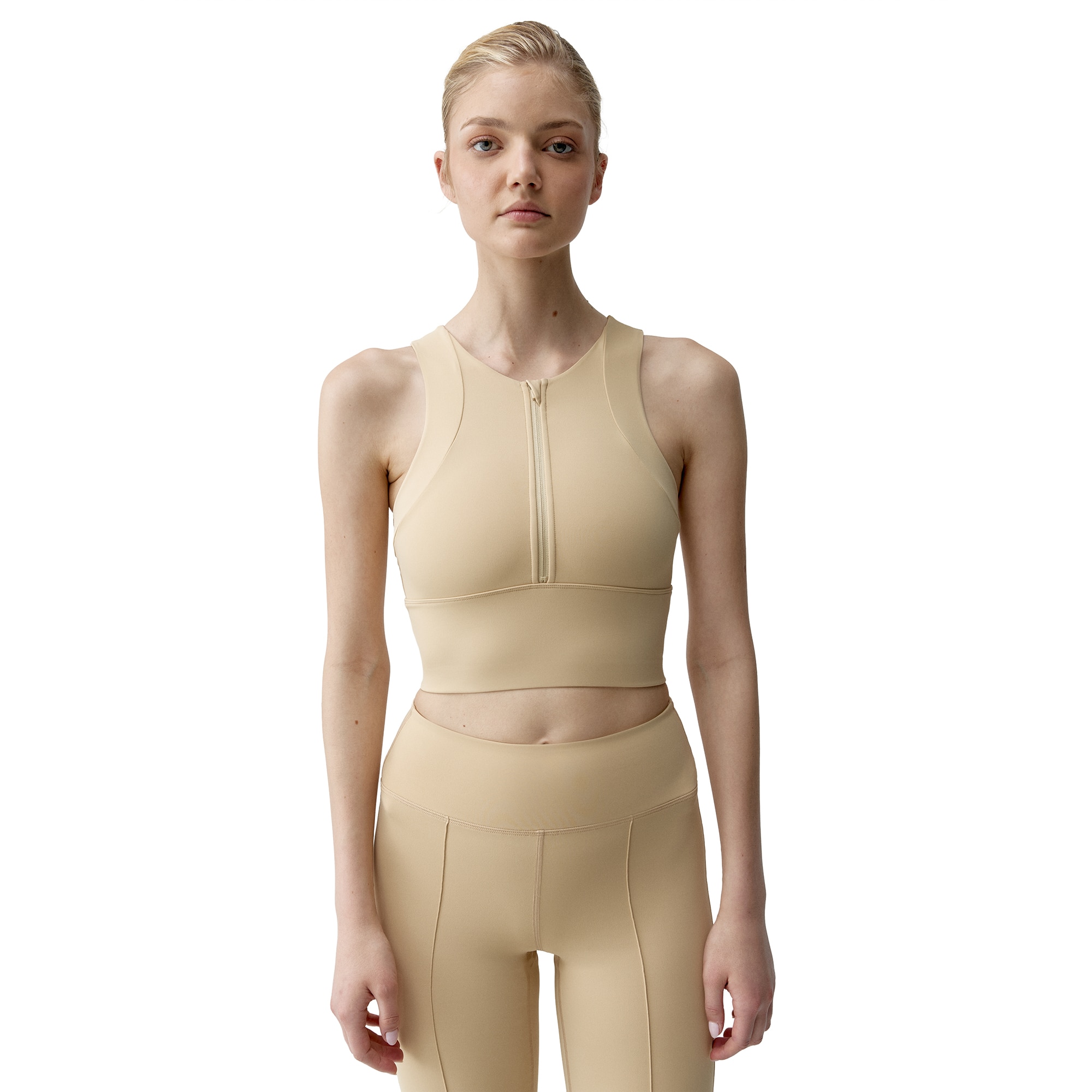 Born Top deportivo de mujer Marina Living Yoga Verde Agua