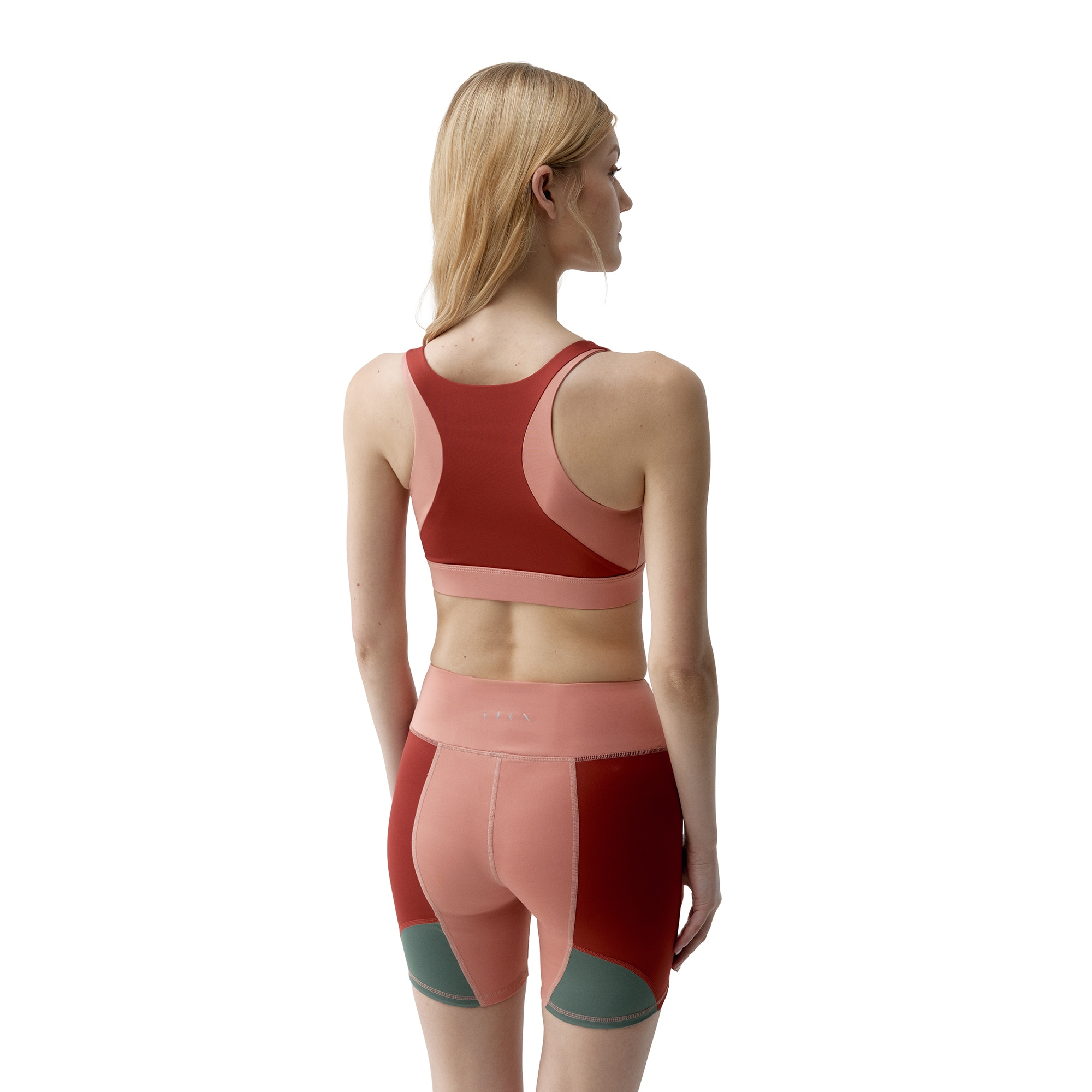 Top deportivo de mujer Darana Born Living Yoga - Naranja mango / Naranja claro Naranja mango / Naranja claro-2