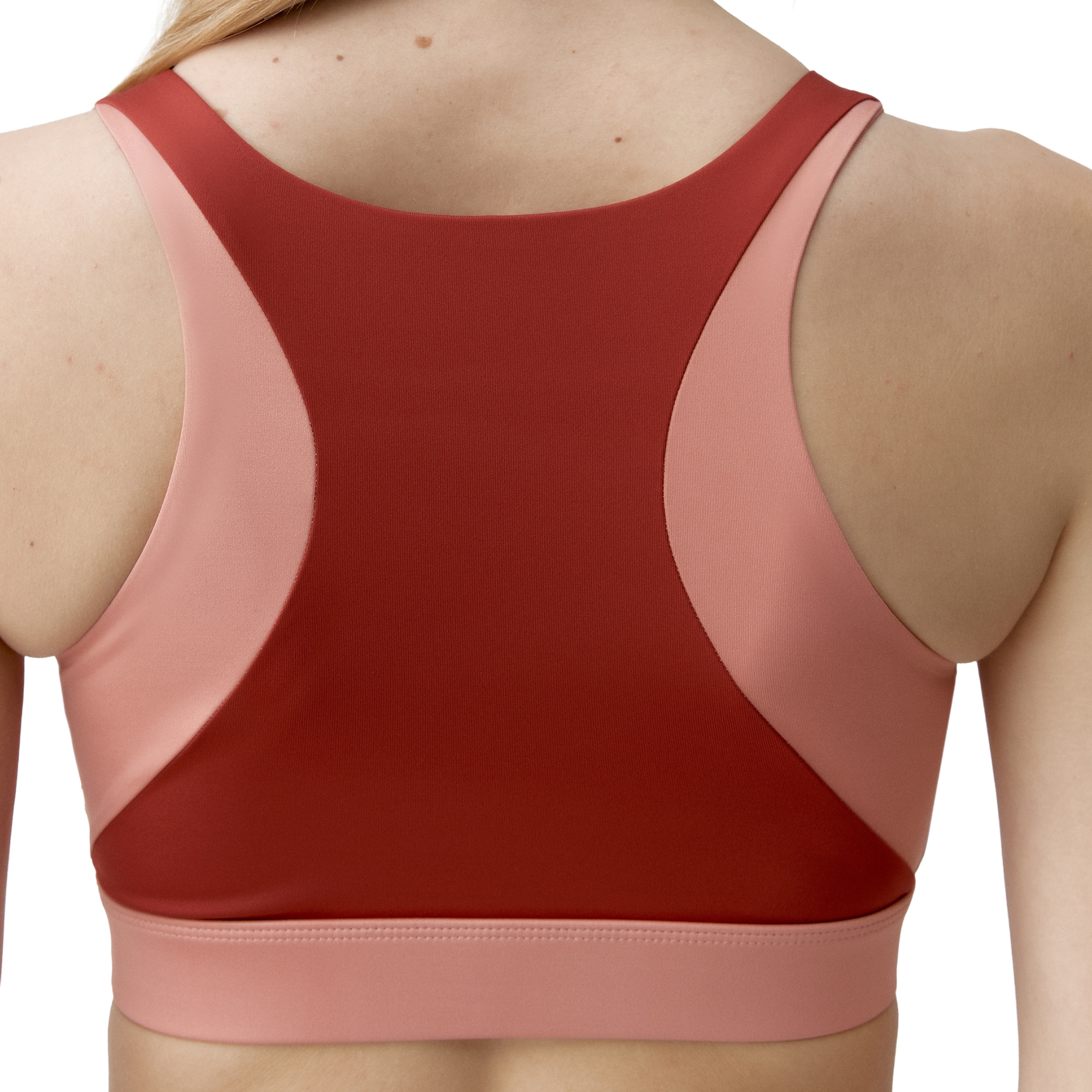 Top deportivo de mujer Darana Born Living Yoga - Naranja mango / Naranja claro Naranja mango / Naranja claro-4