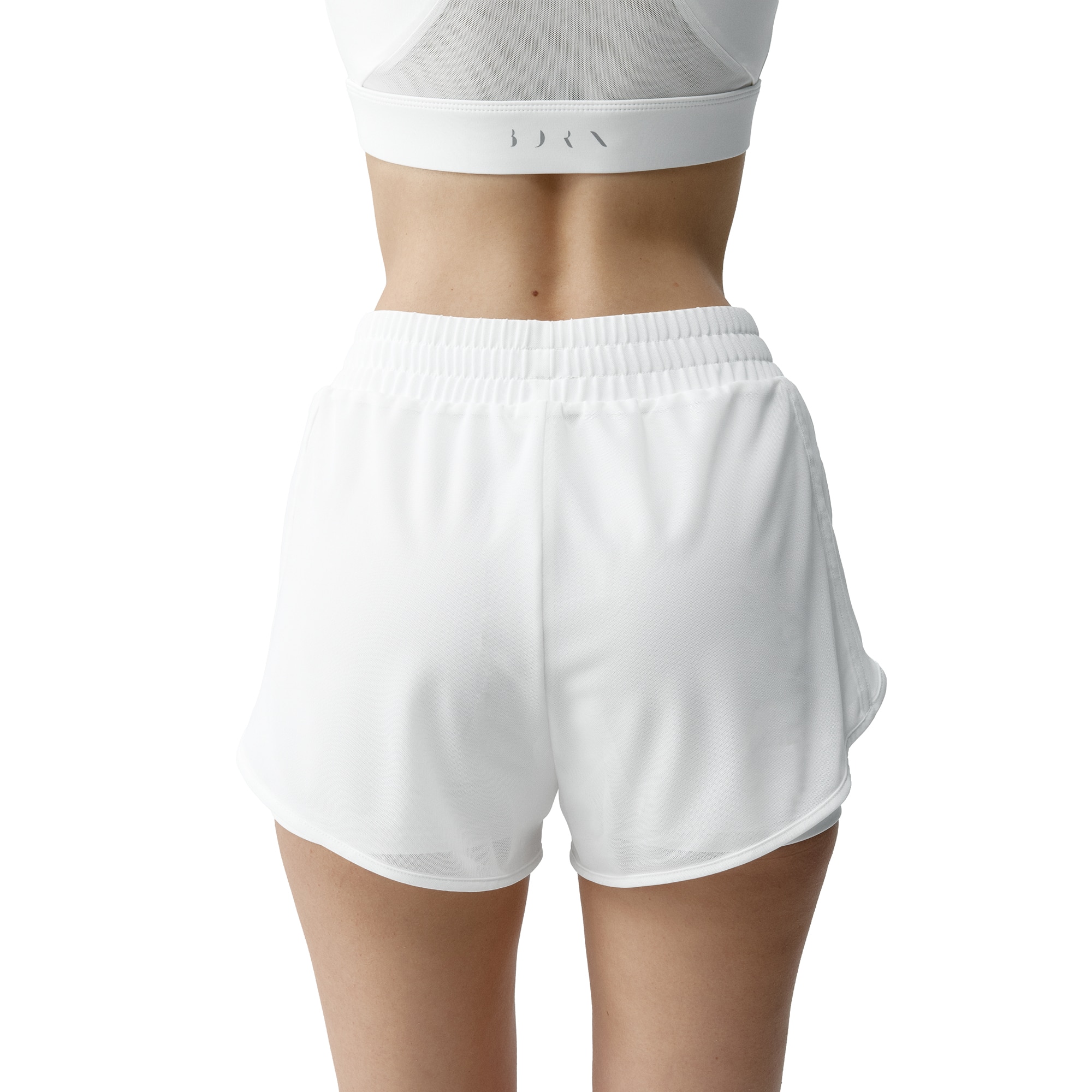 Imagen 2 de Short de mujer Padma 2,0 Born Living Yoga - Blanco hielo Blanco hielo