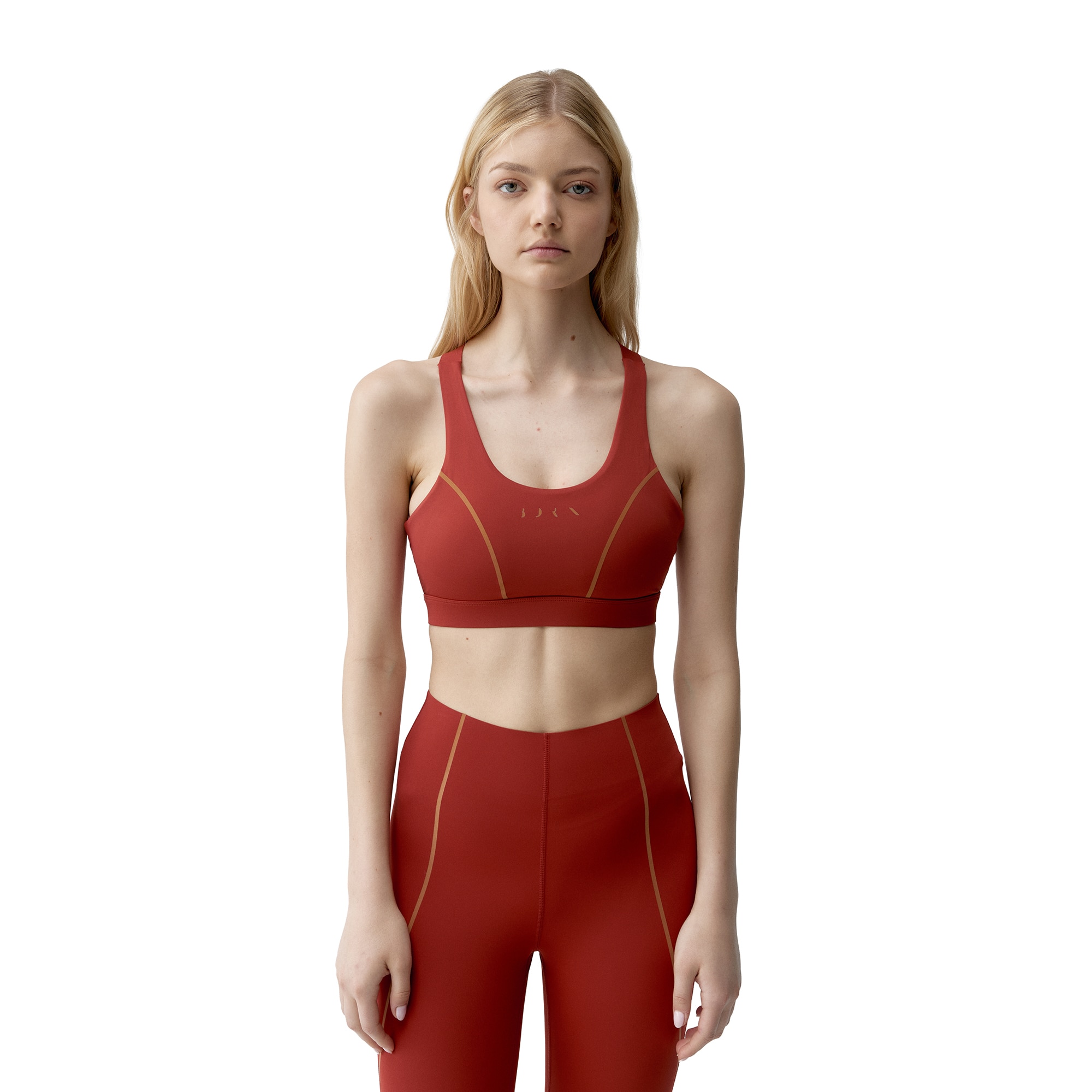 Born Top deportivo de mujer Brone Living Yoga Terracota