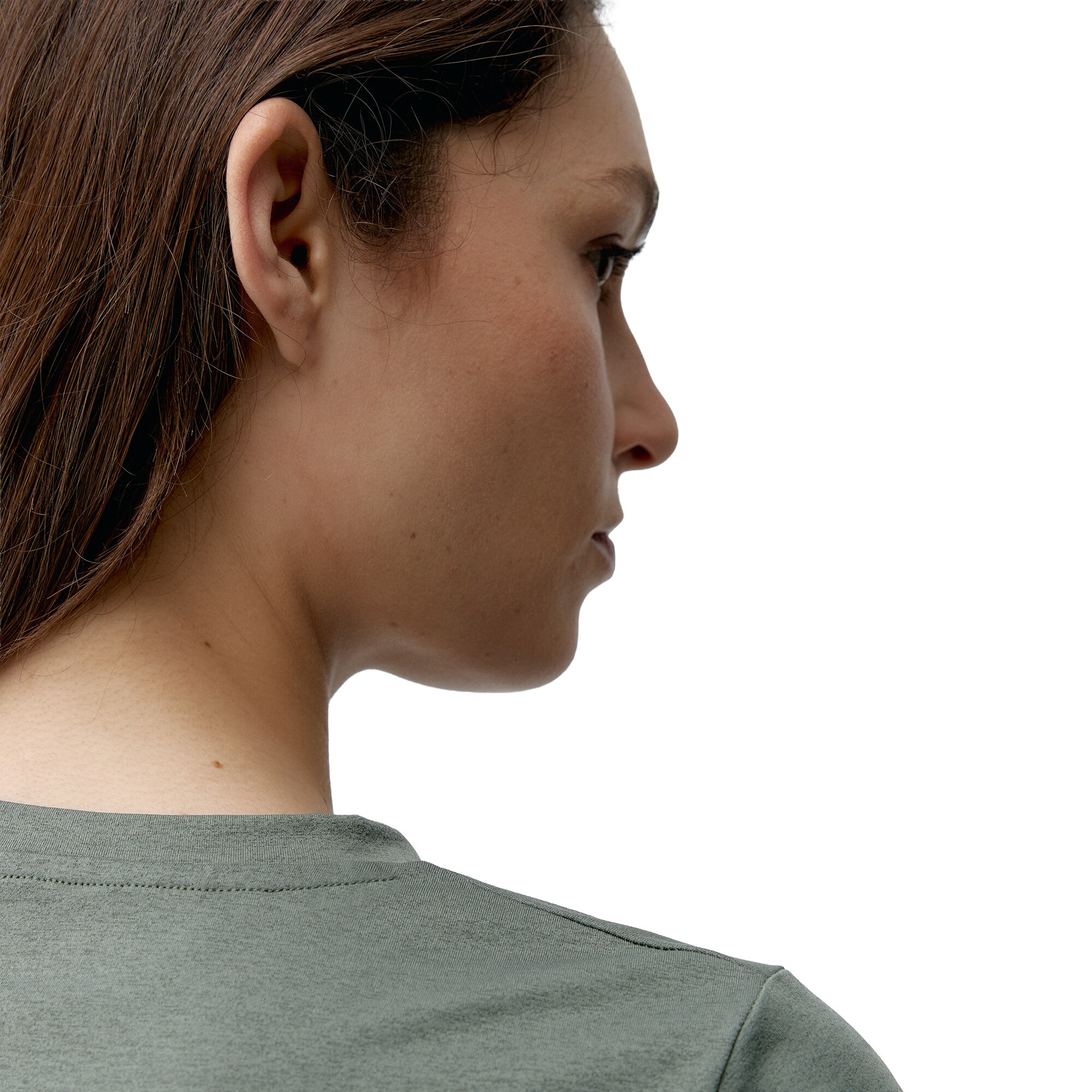 Camiseta de mujer Rosella Born Living Yoga - Verde Oliva Verde Oliva-3