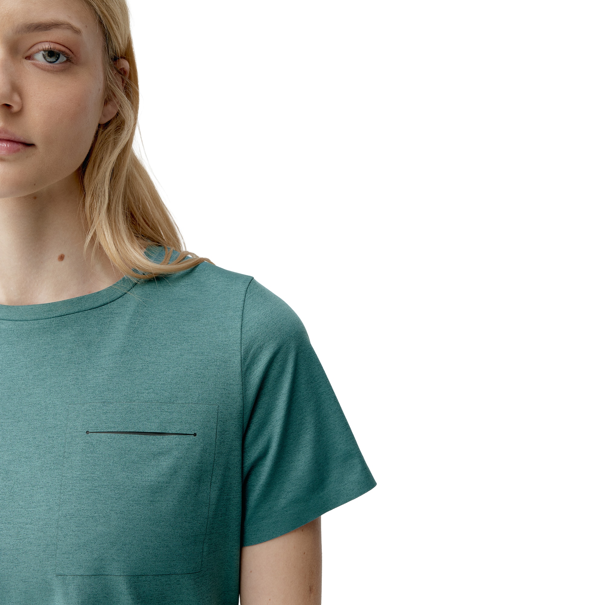 Camiseta de mujer Rosella Born Living Yoga - Verde Agua Verde Agua-3
