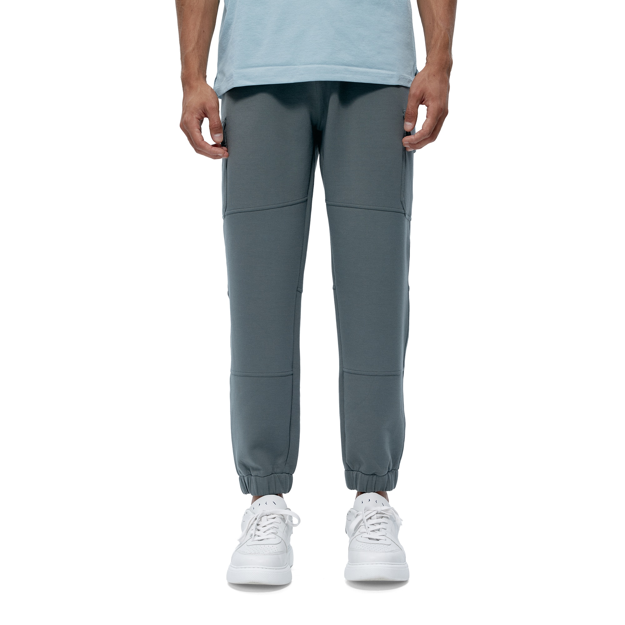 Born Pantalón de hombre Grau Living Yoga Azul porcelana