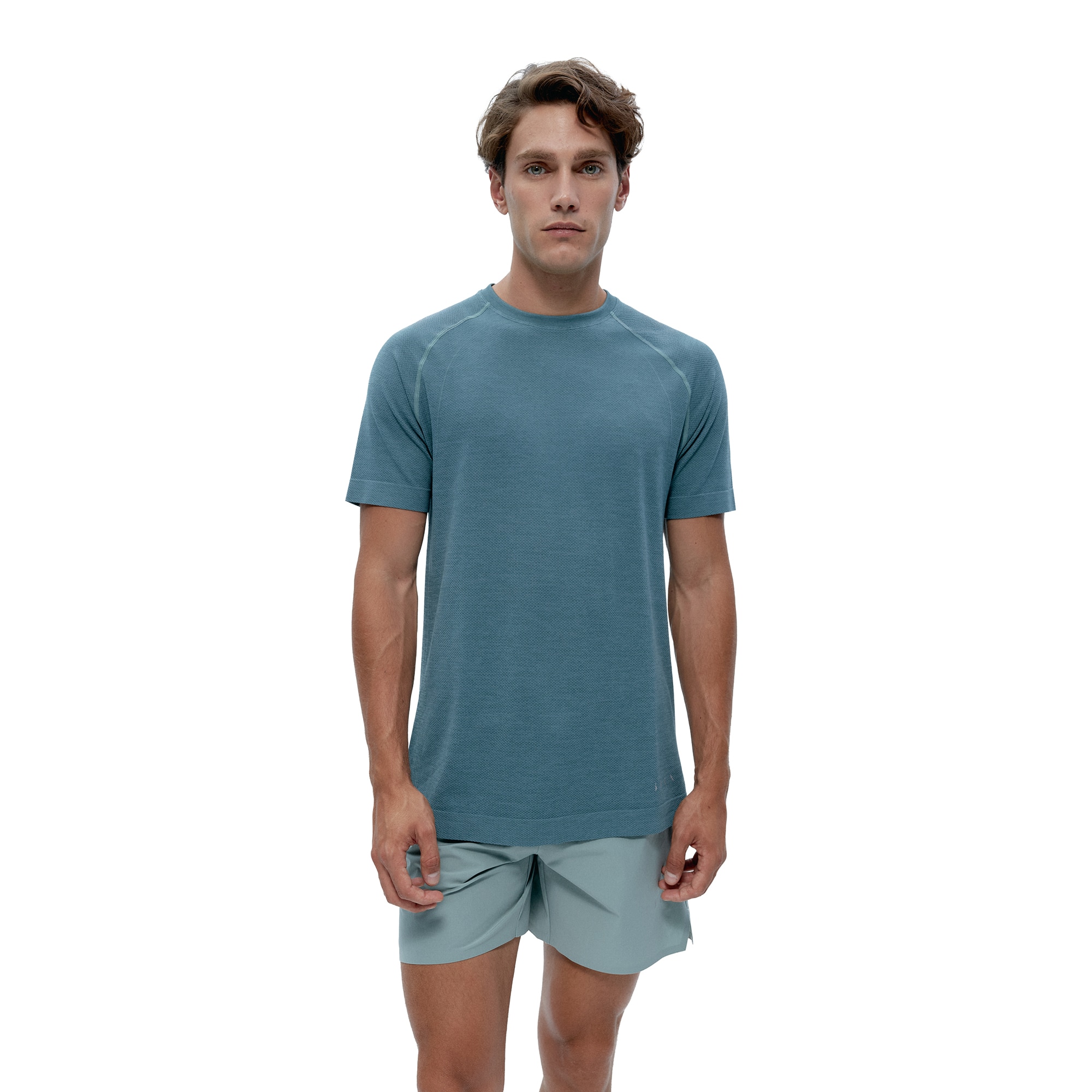 Imagen 0 de Camiseta de hombre Nyong Born Living Yoga Aguamarina