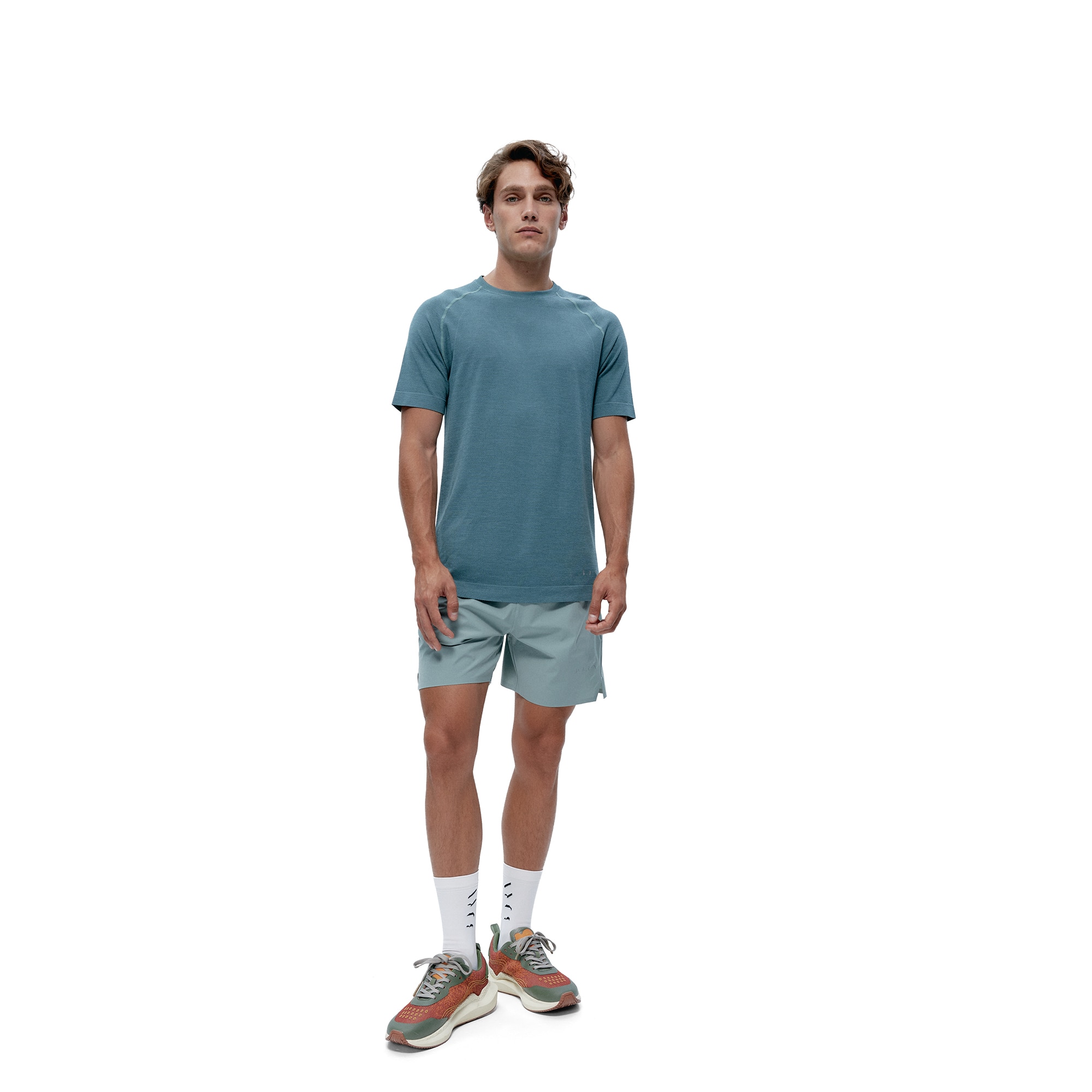 Camiseta de hombre Nyong Born Living Yoga - Aguamarina Aguamarina-6