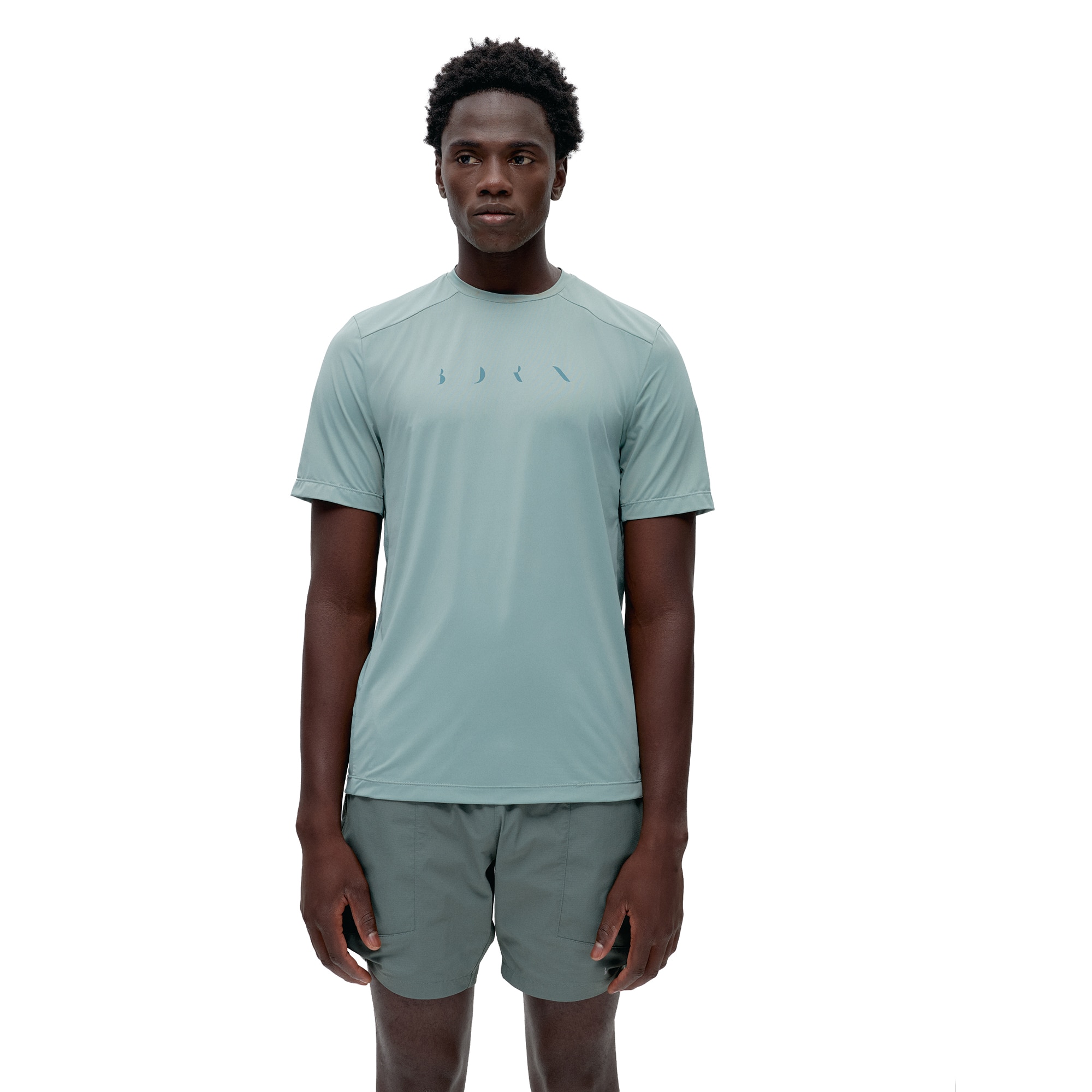 Born Camiseta de hombre Volta 2,0 Living Yoga Azul claro