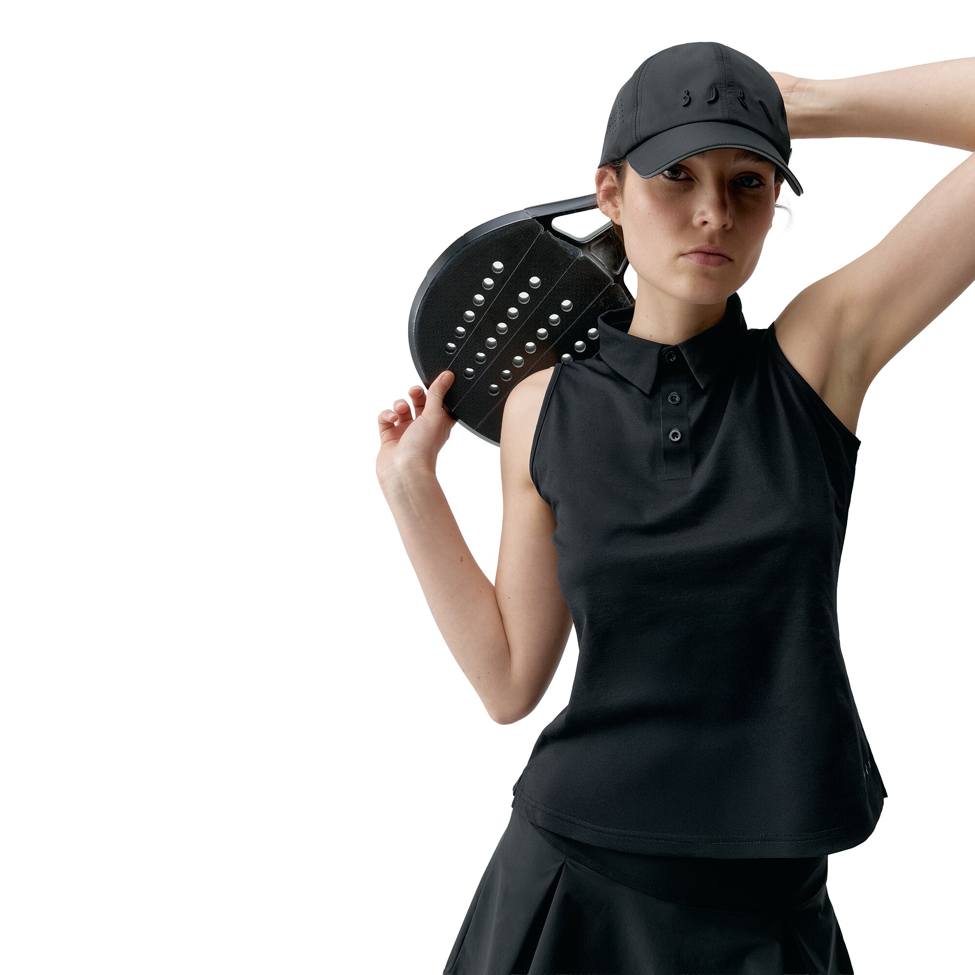 Imagen 4 de Camiseta de mujer Slam Born Living Yoga - Negro Negro