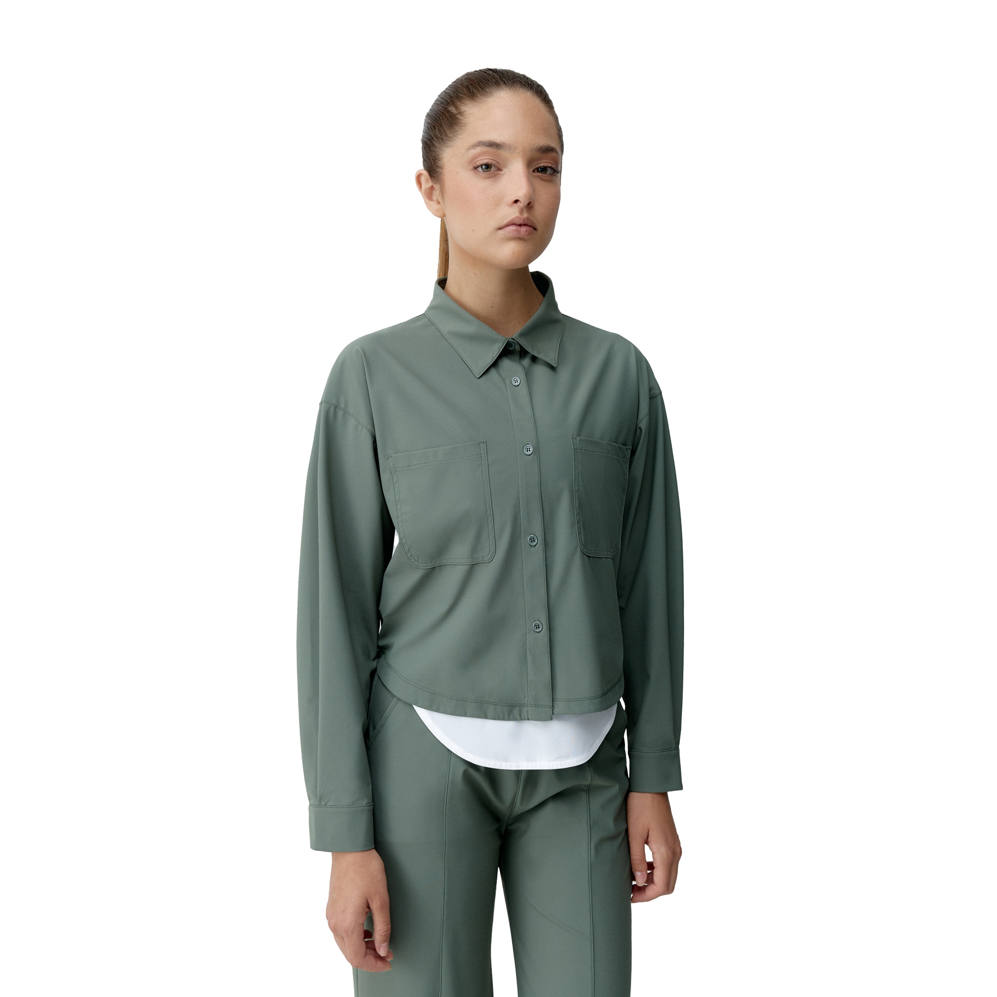 Born Camiseta de mujer Halia Living Yoga Negro