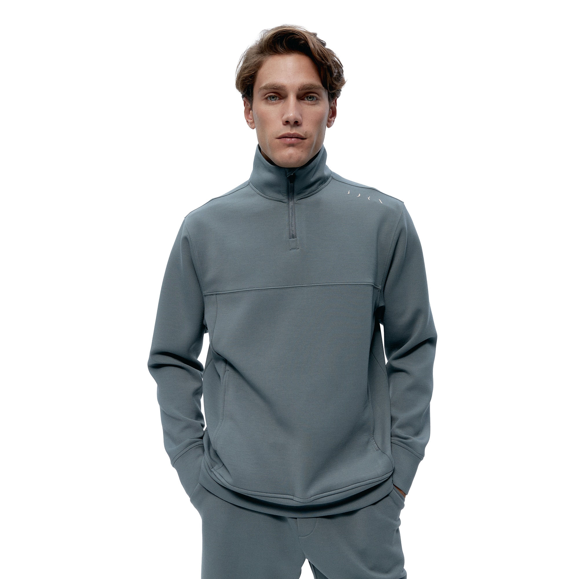 Born Sudadera de hombre Lowa Living Yoga Beige