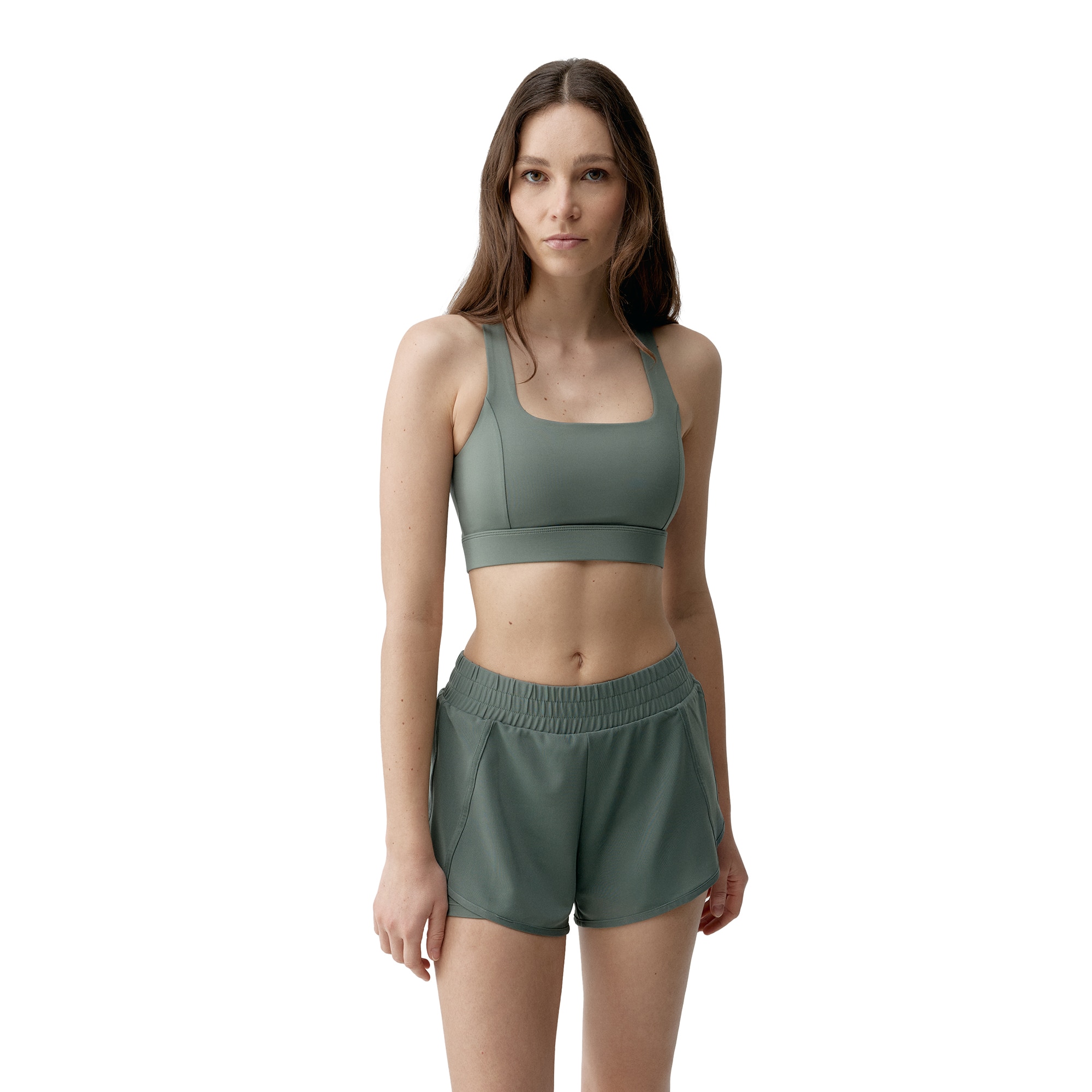Born Top deportivo de mujer Padma 2,0 Living Yoga Turquesa