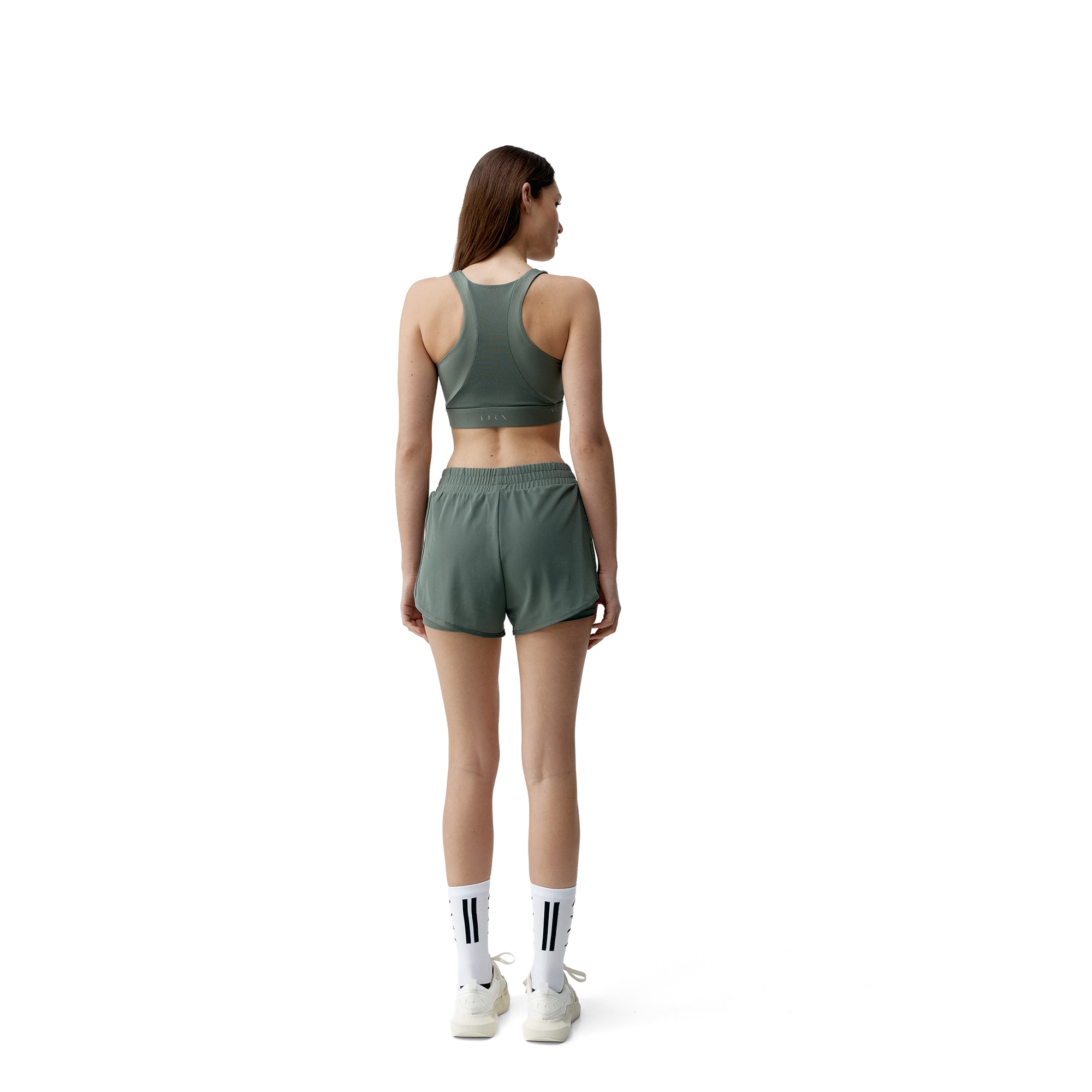 Imagen 5 de Short de mujer Padma 2,0 Born Living Yoga - Verde Oliva Verde Oliva