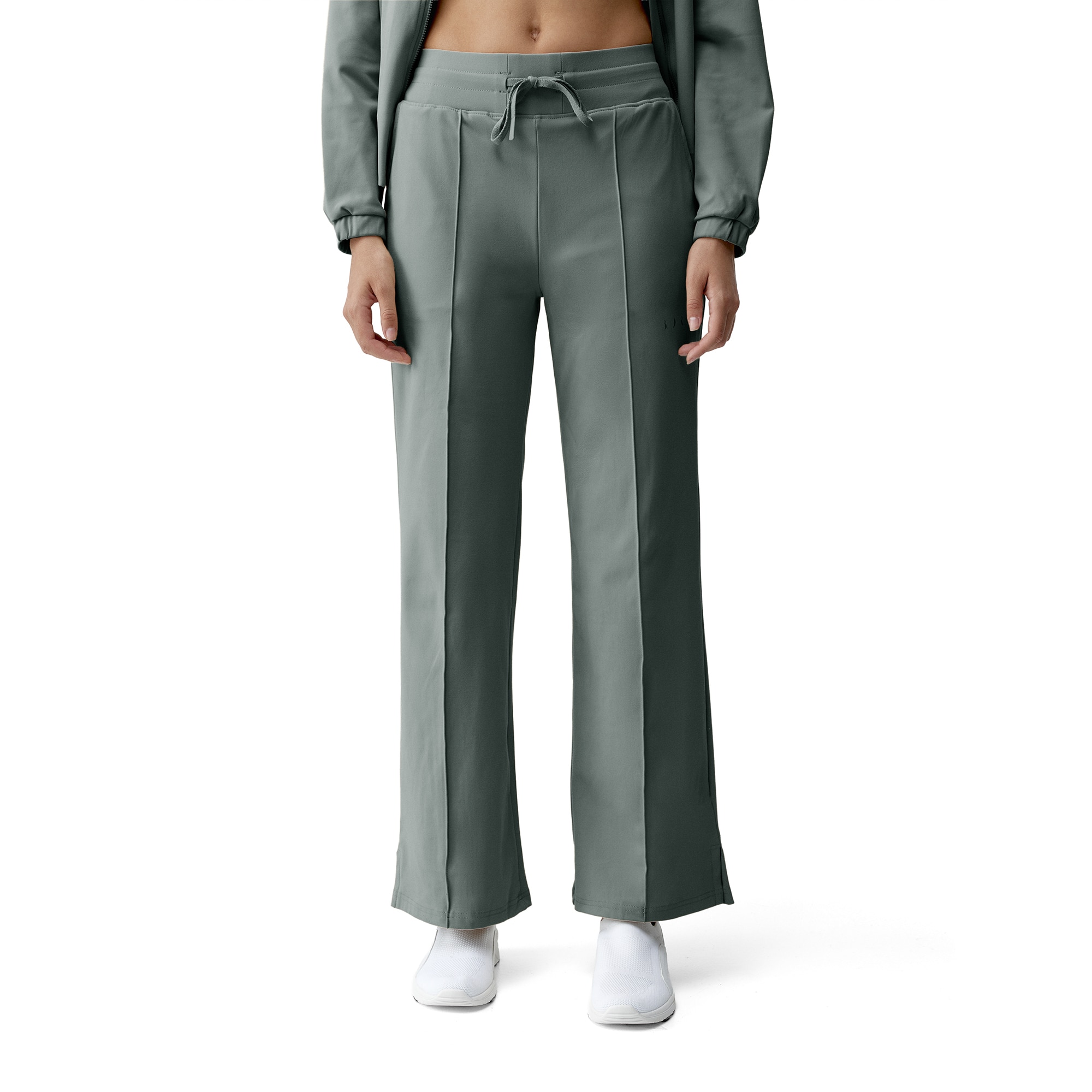 Imagen 0 de Pantalón de mujer Leila Born Living Yoga Verde Oliva