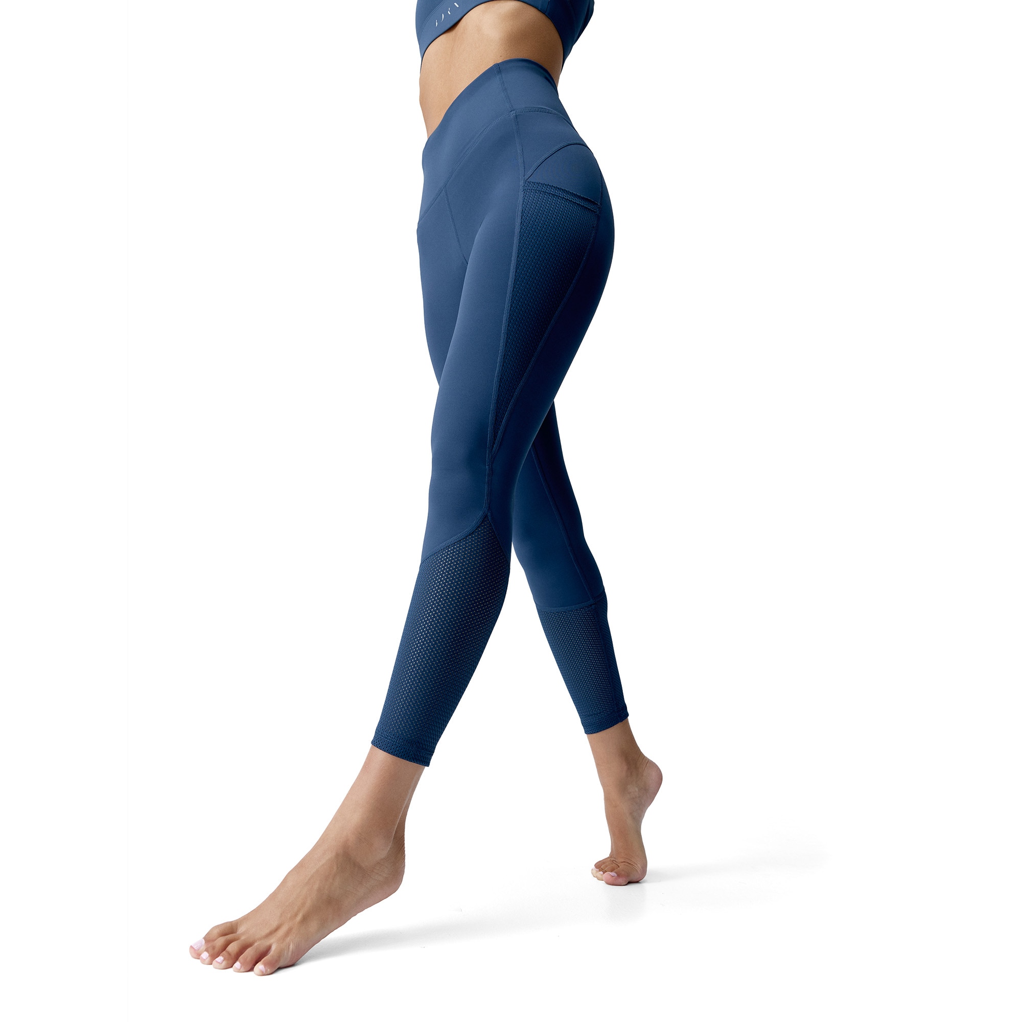 Imagen 0 de Leggin de mujer Asha Born Living Yoga Azul antracita