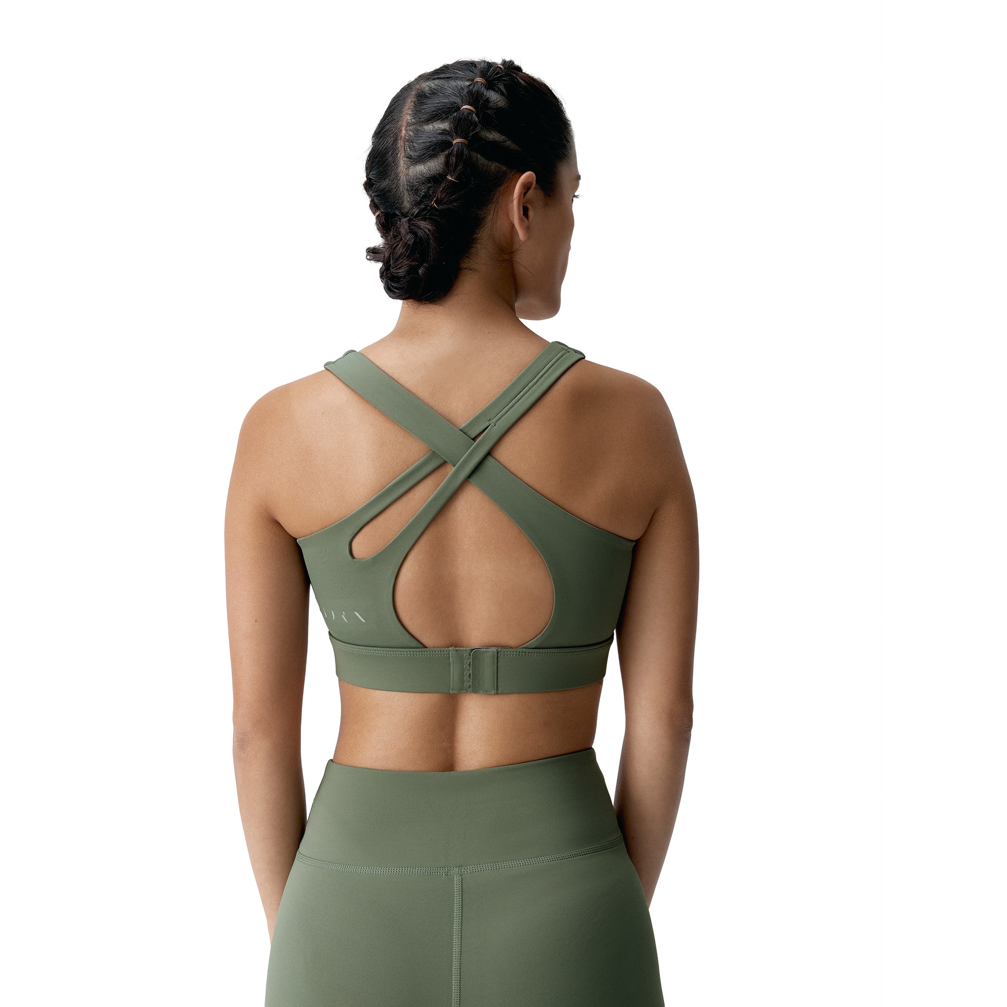 Top deportivo de mujer Sunrise Born Living Yoga - Verde menta Verde menta-2