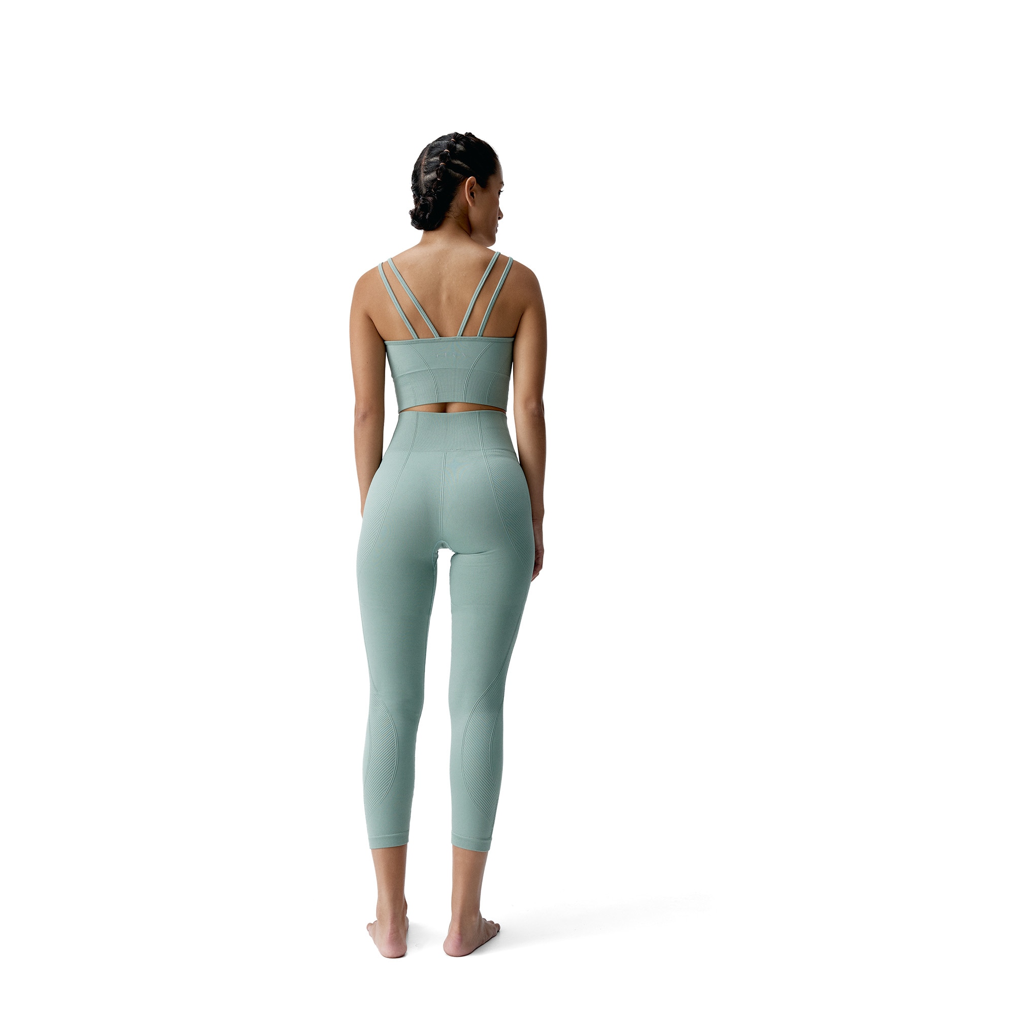 Top de mujer Umay Born Living Yoga - Verde claro Verde claro-6