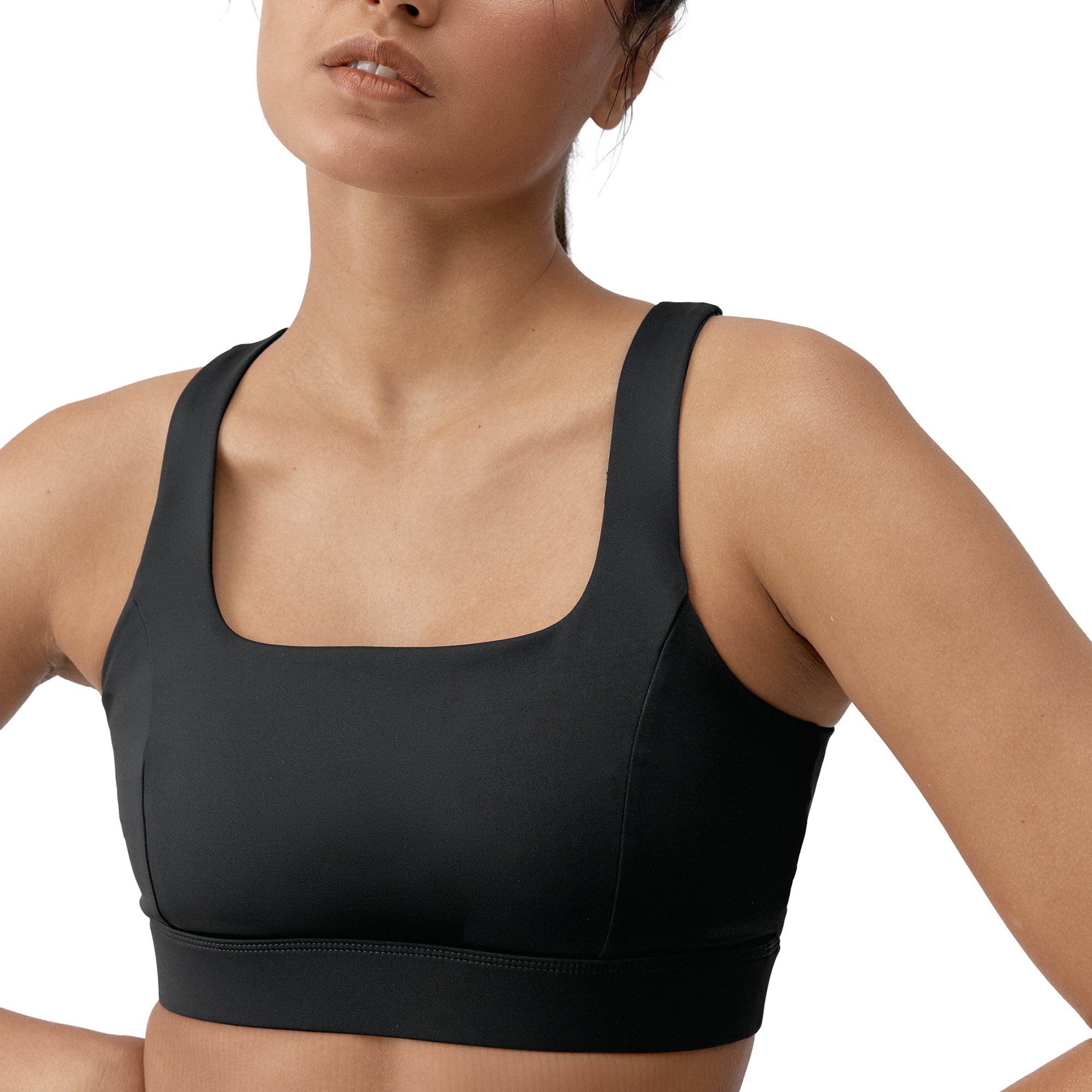Imagen 0 de Top de Running de Mujer Padma 2.0 BORN Negro