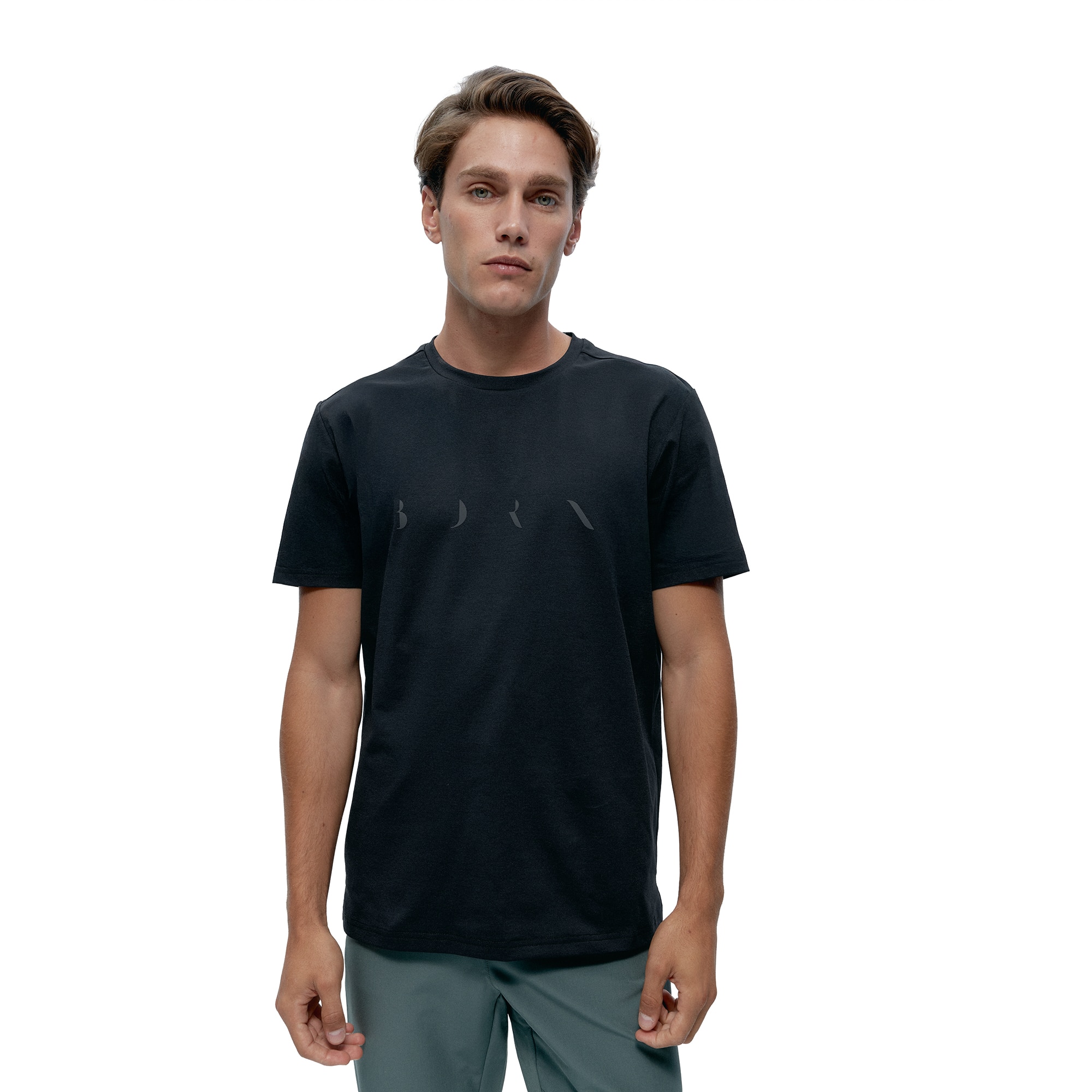 Imagen 0 de Camiseta de hombre Melville Born Living Yoga Negro