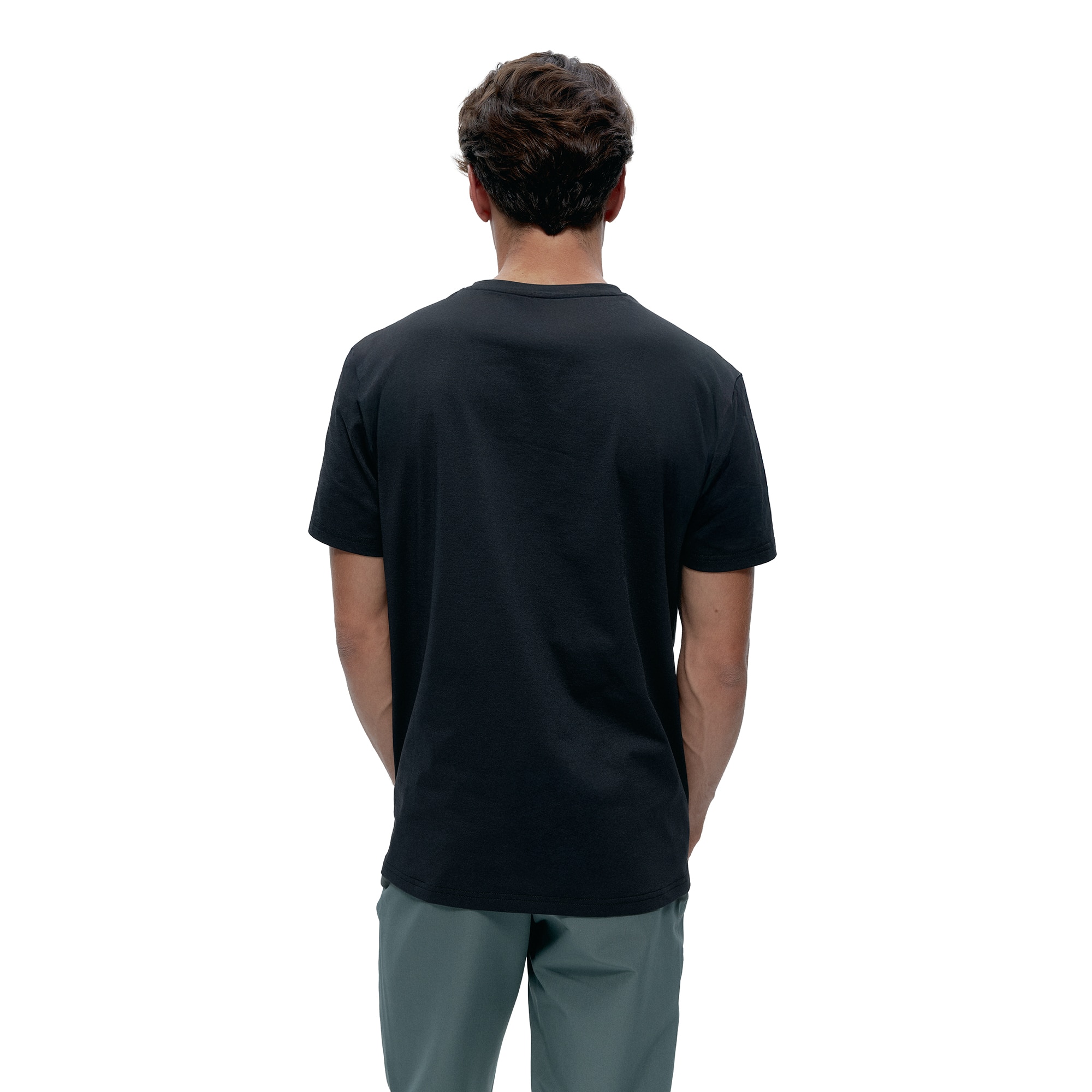 Camiseta de hombre Melville Born Living Yoga - Negro Negro-2