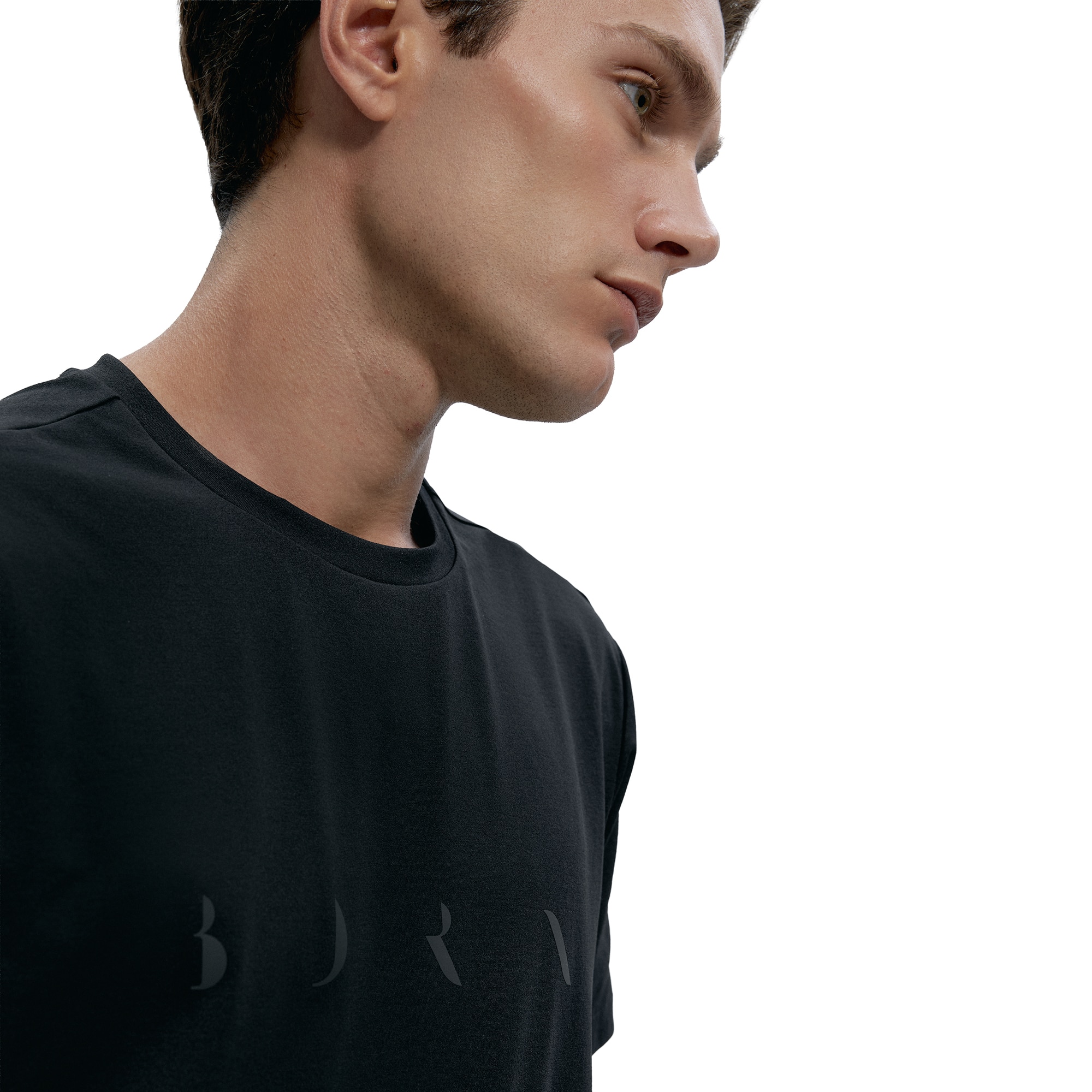 Camiseta de hombre Melville Born Living Yoga - Negro Negro-3