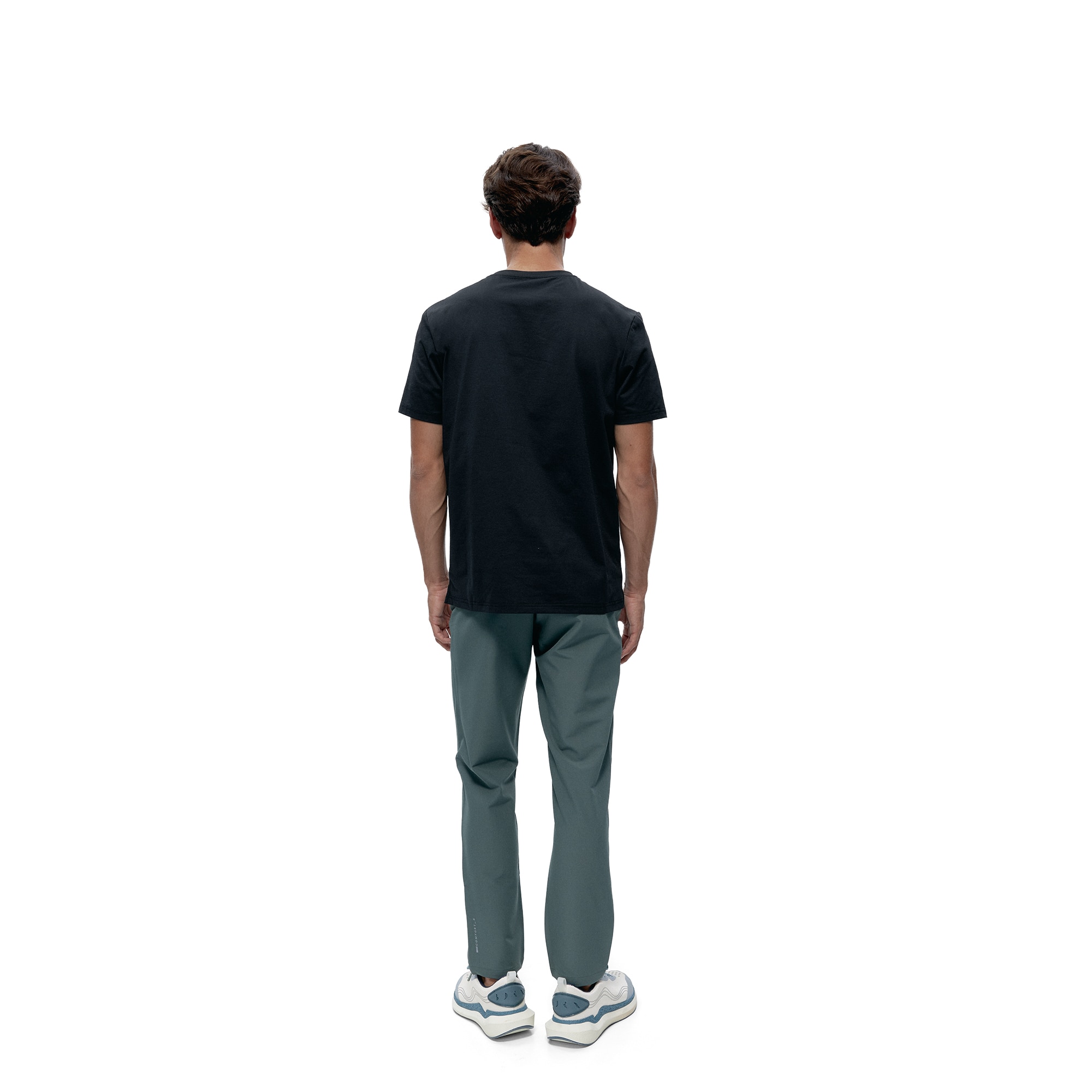 Camiseta de hombre Melville Born Living Yoga - Negro Negro-5