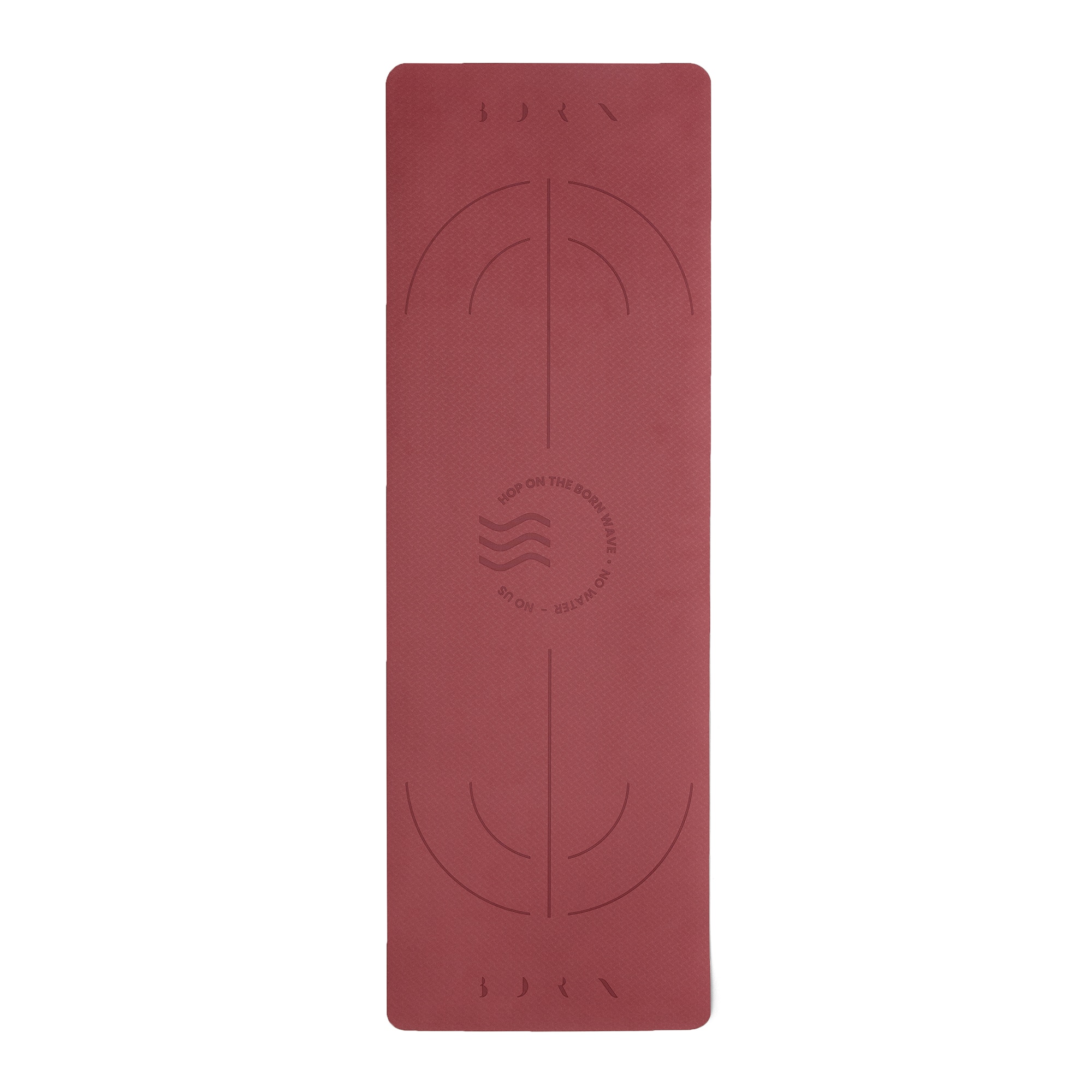 Born - Esterilla de Yoga Mat Wave Born Living Yoga.