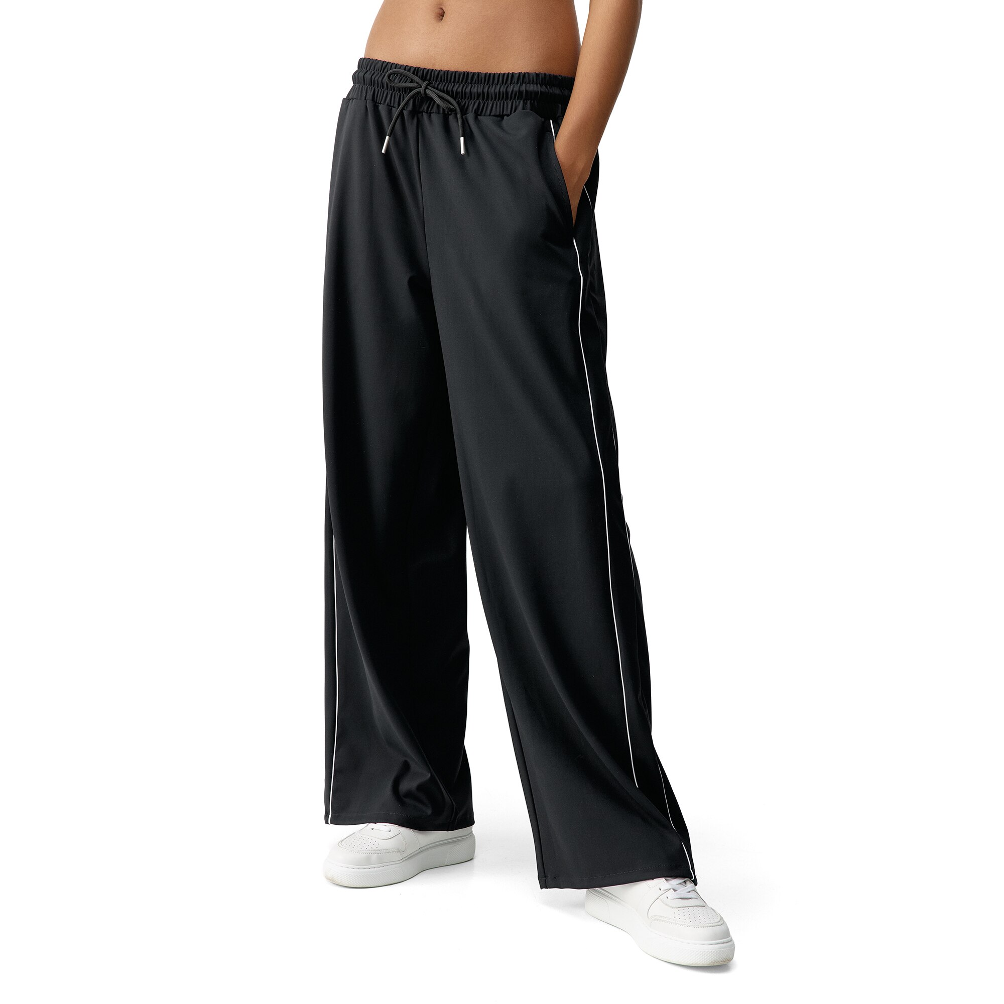 Born Pantalón de mujer Urban Living Yoga Negro / Blanco