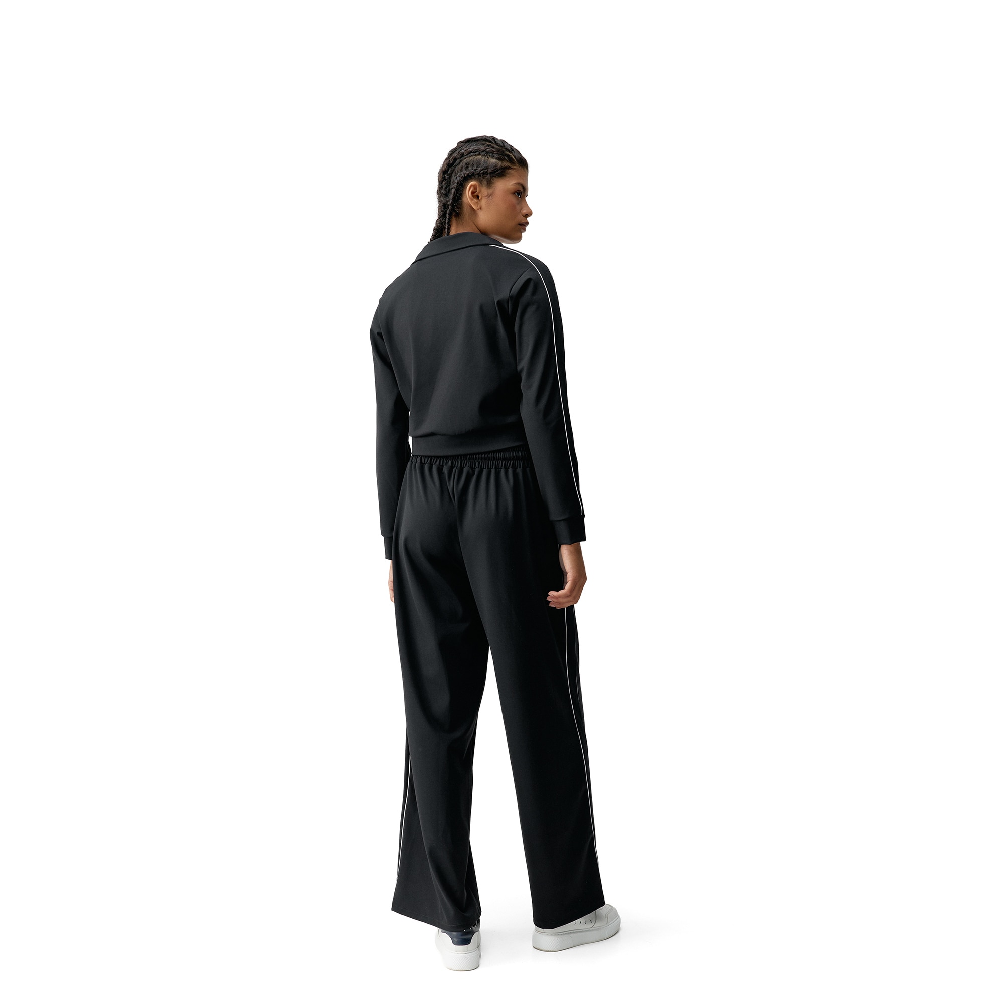 Pantalón de mujer Urban Born Living Yoga - Negro / Blanco Negro / Blanco-6