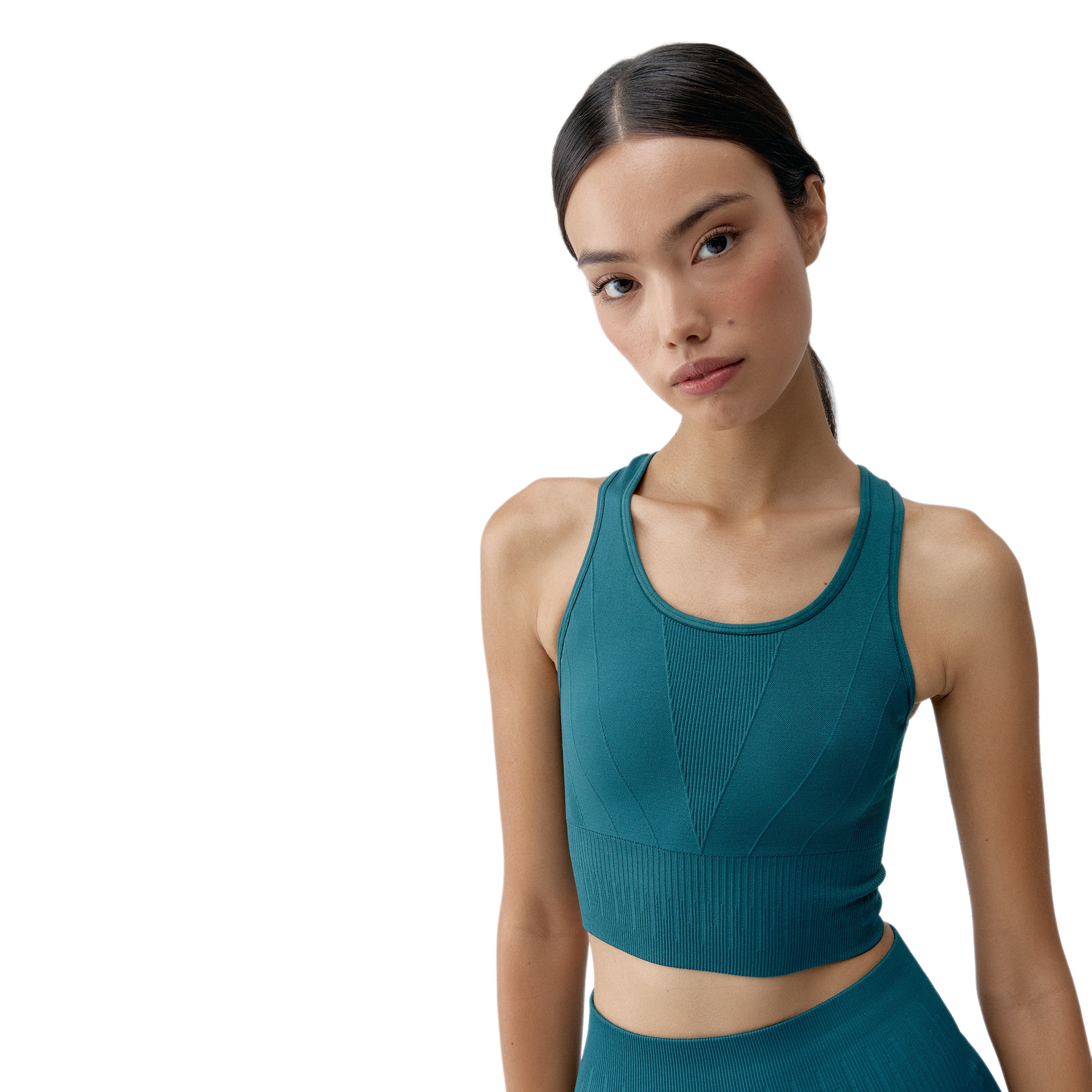 Top de Mujer Laia BORN - Azul Océano Azul Océano-3