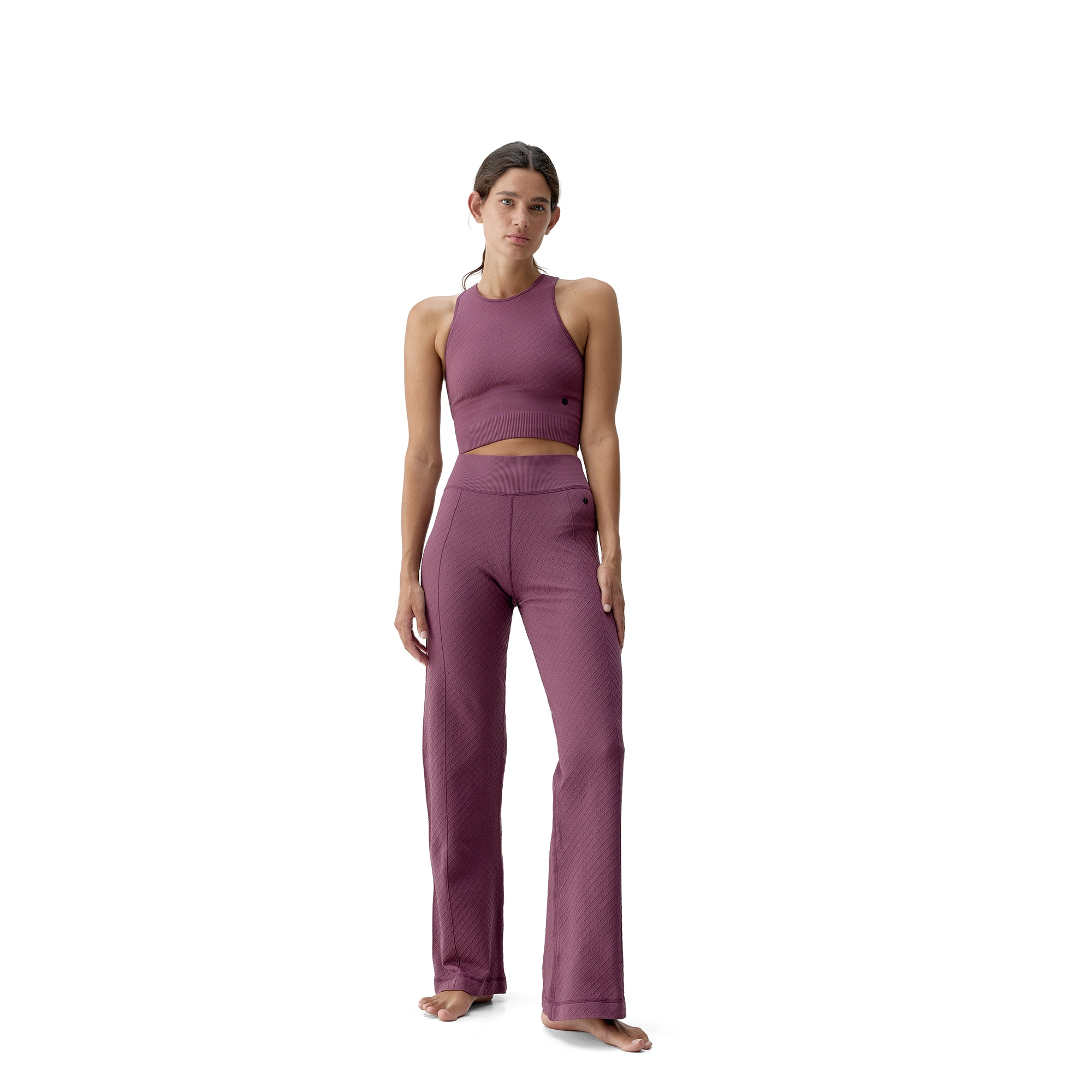 Pantalón de Mujer Eira BORN - Burdeos Burdeos-4