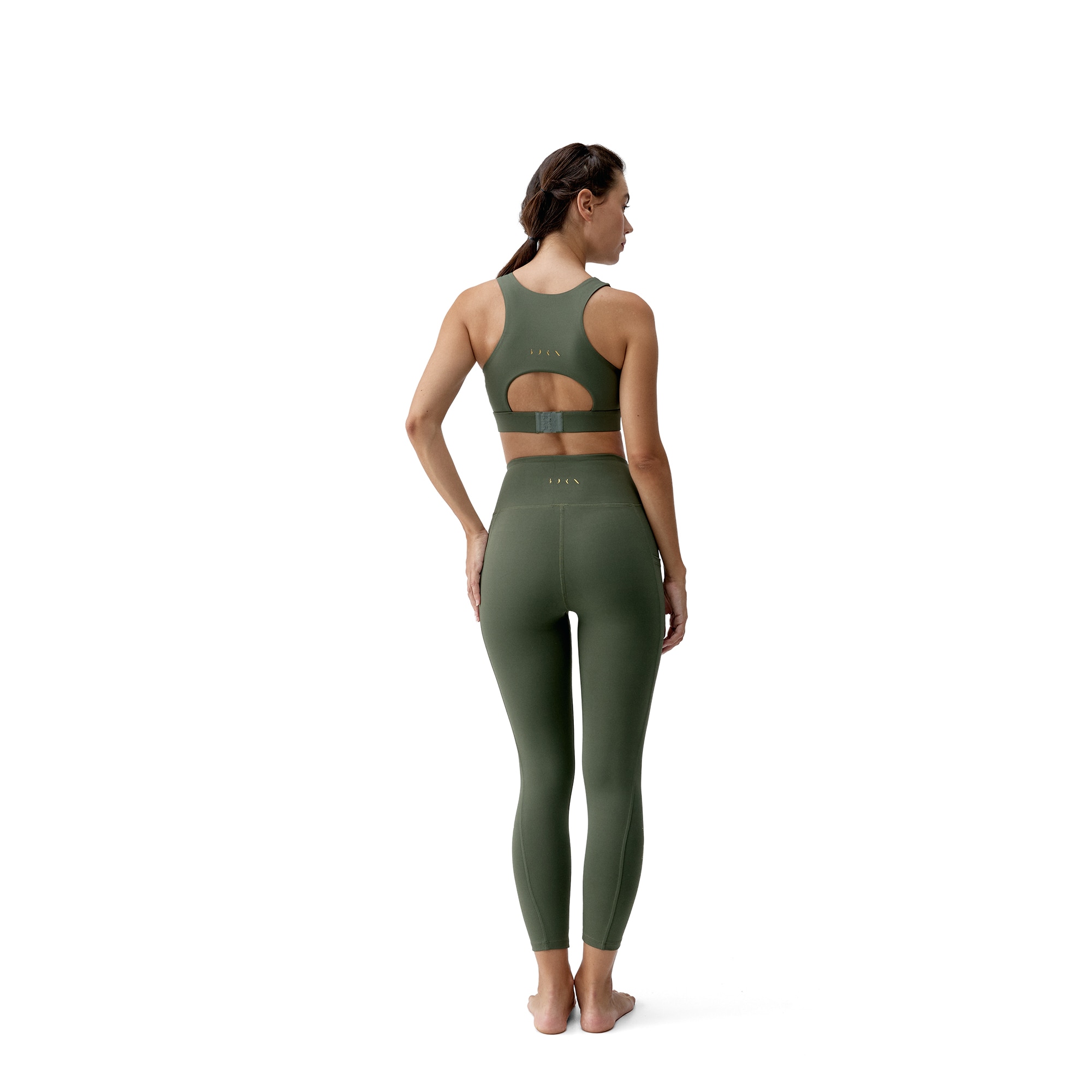 Malla de Mujer Isla BORN - Kaki Kaki-6