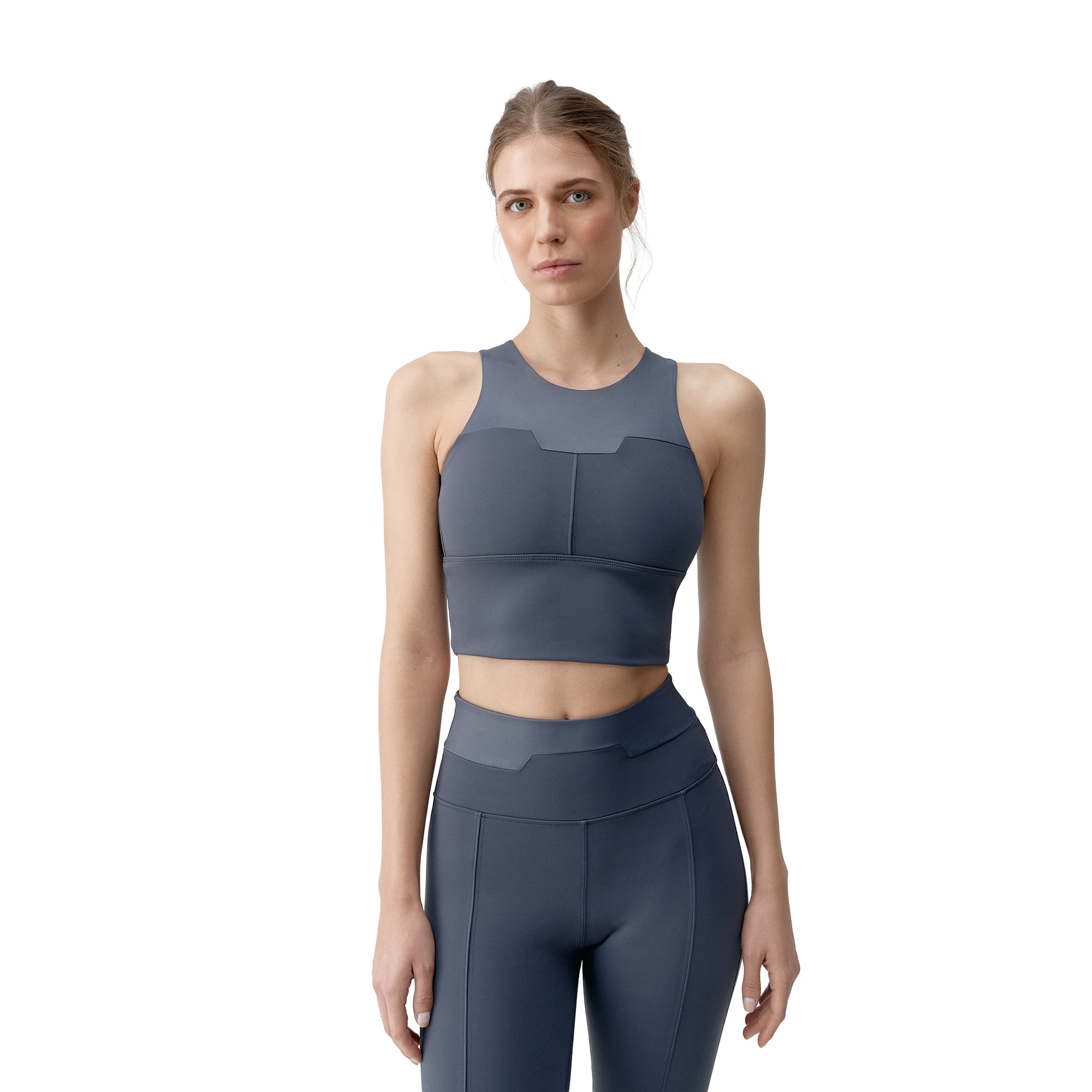 Top de Mujer Kaia BORN - Azul anticuario Azul anticuario-1